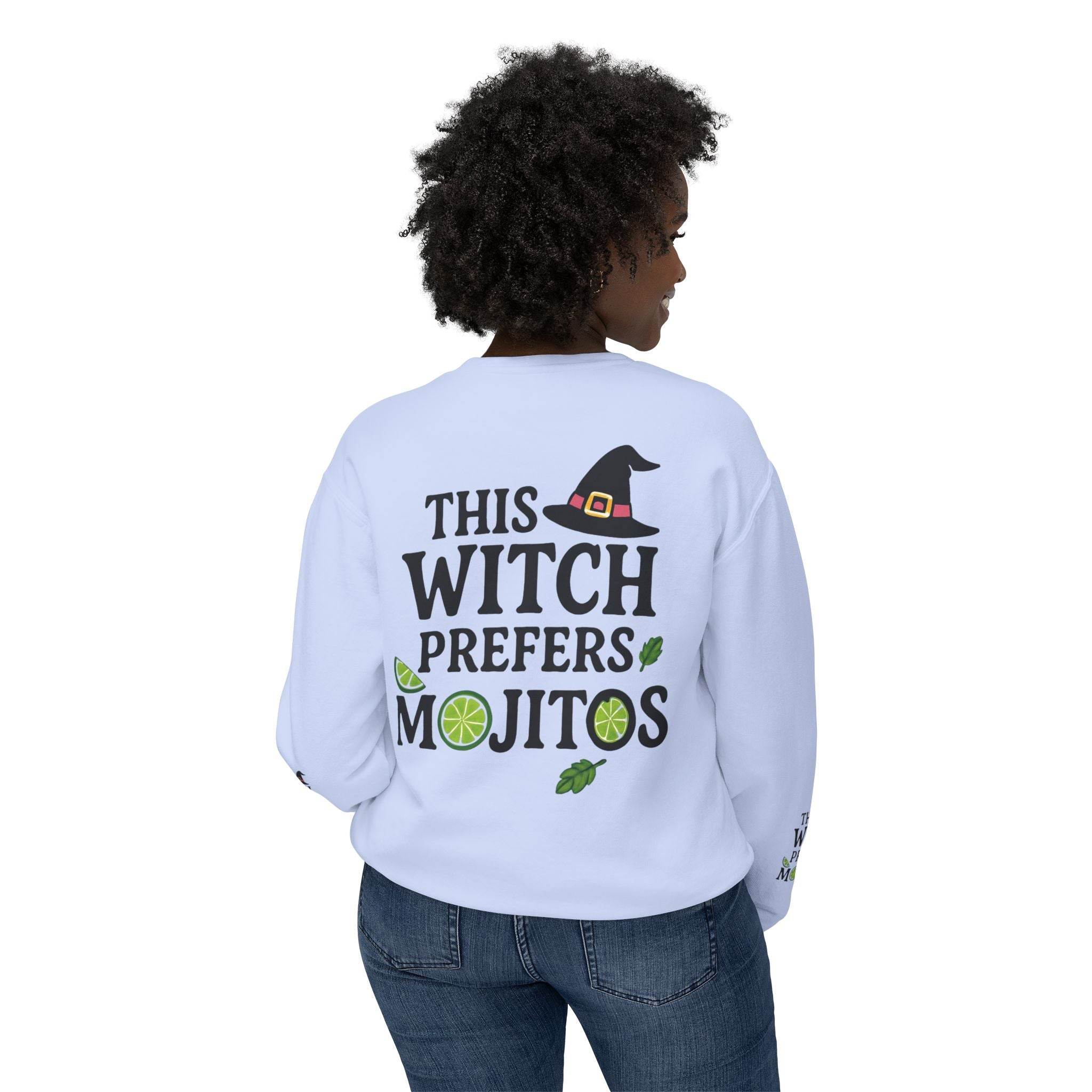 Witch Unisex Lightweight Crewneck Sweatshirt
