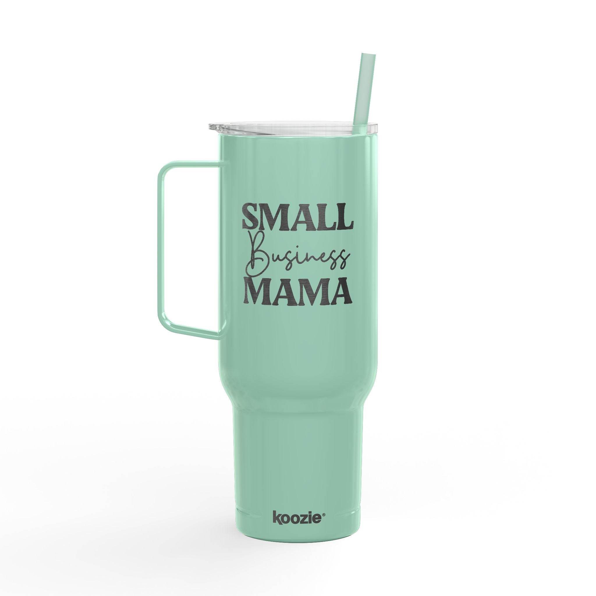 Small Business Mama Insulated Tumbler With Lid 40oz Engraving