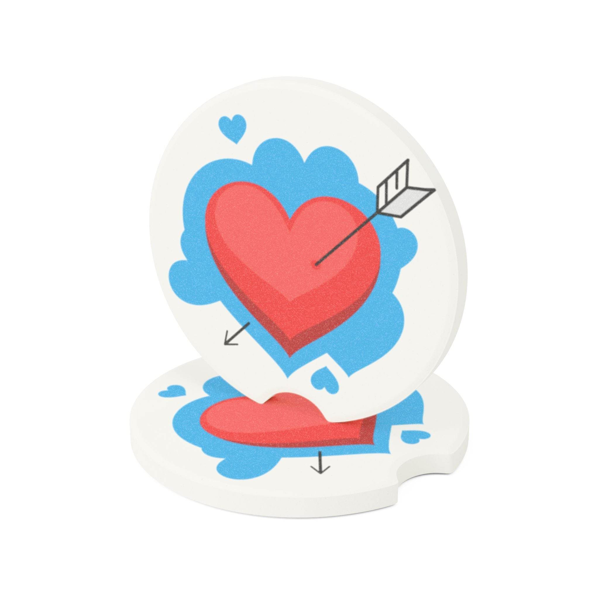 Cupid's Soapstone Car Coaster - Esmeralda Ecostore