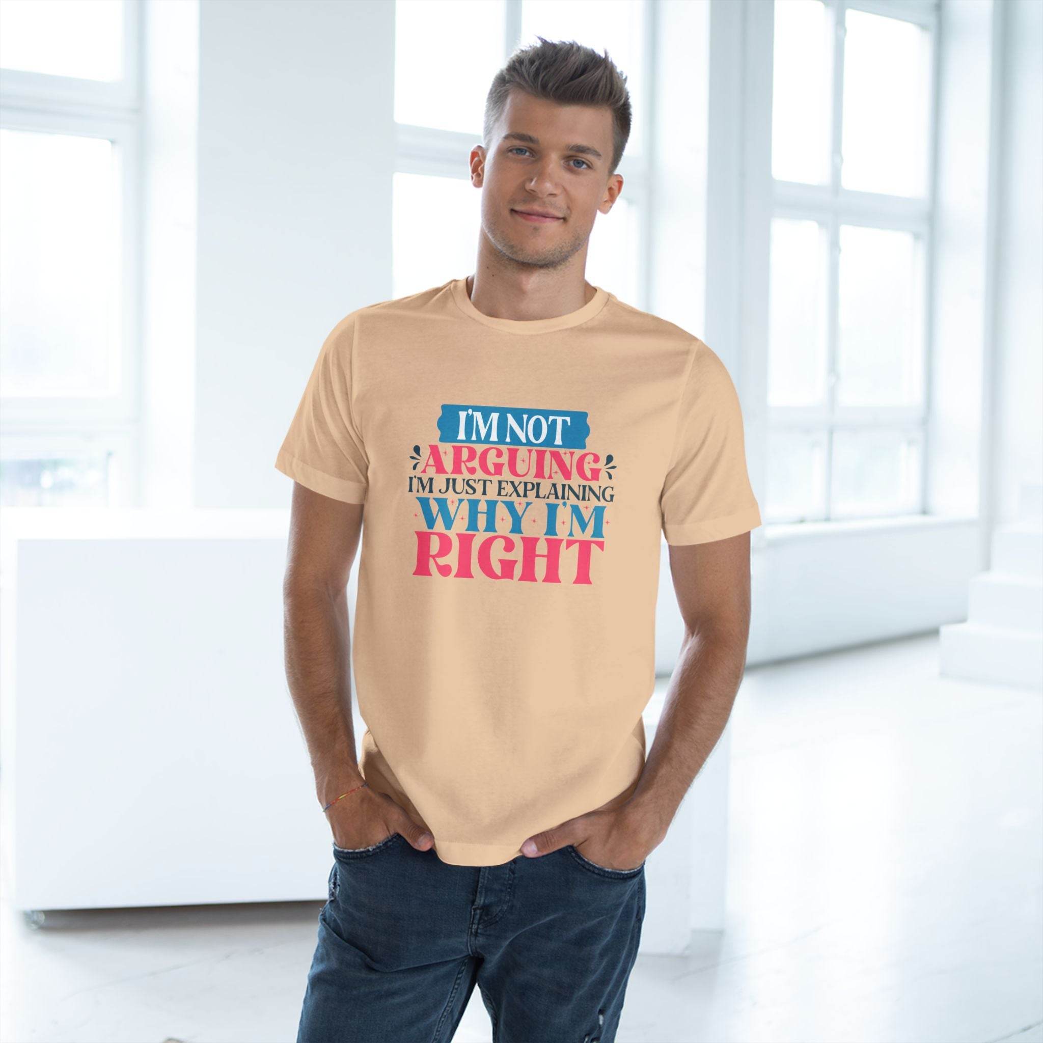 I'm Right Unisex Deluxe T-Shirt - Esmeralda Ecostore