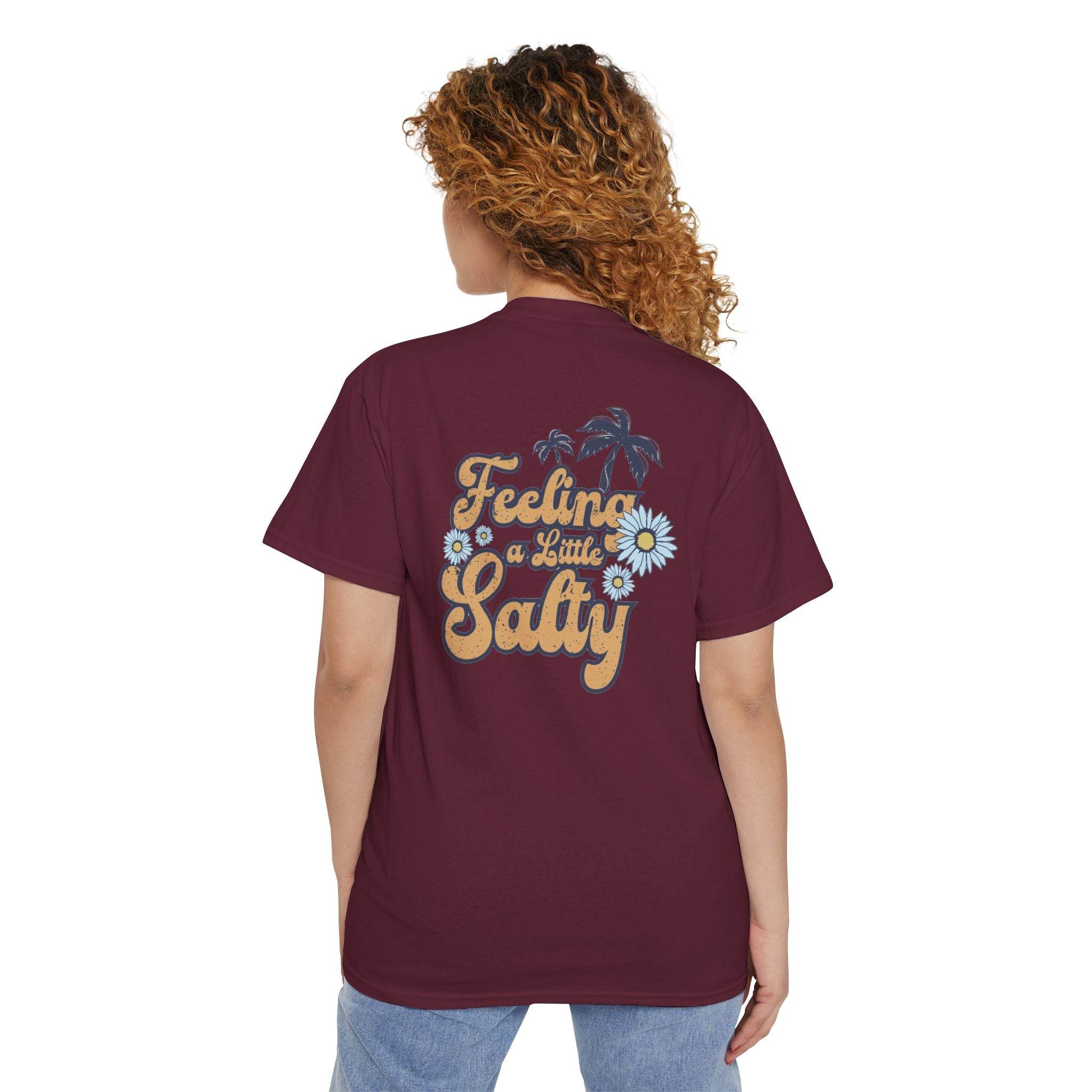 Blue Ocean Unisex Heavy Cotton Pocket Tee - Esmeralda Ecostore