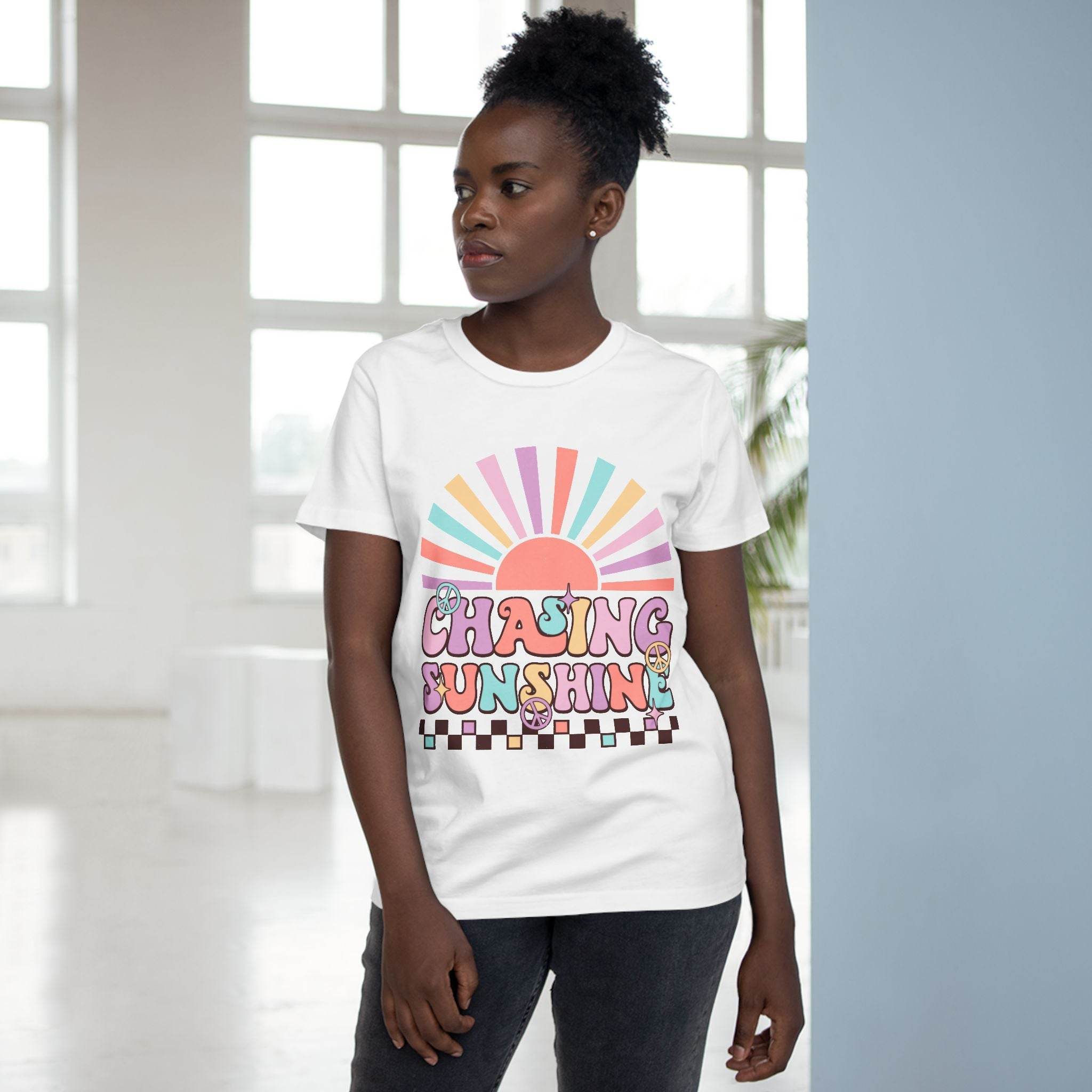 Chasing Sunshine Women's Maple Tee - Esmeralda Ecostore