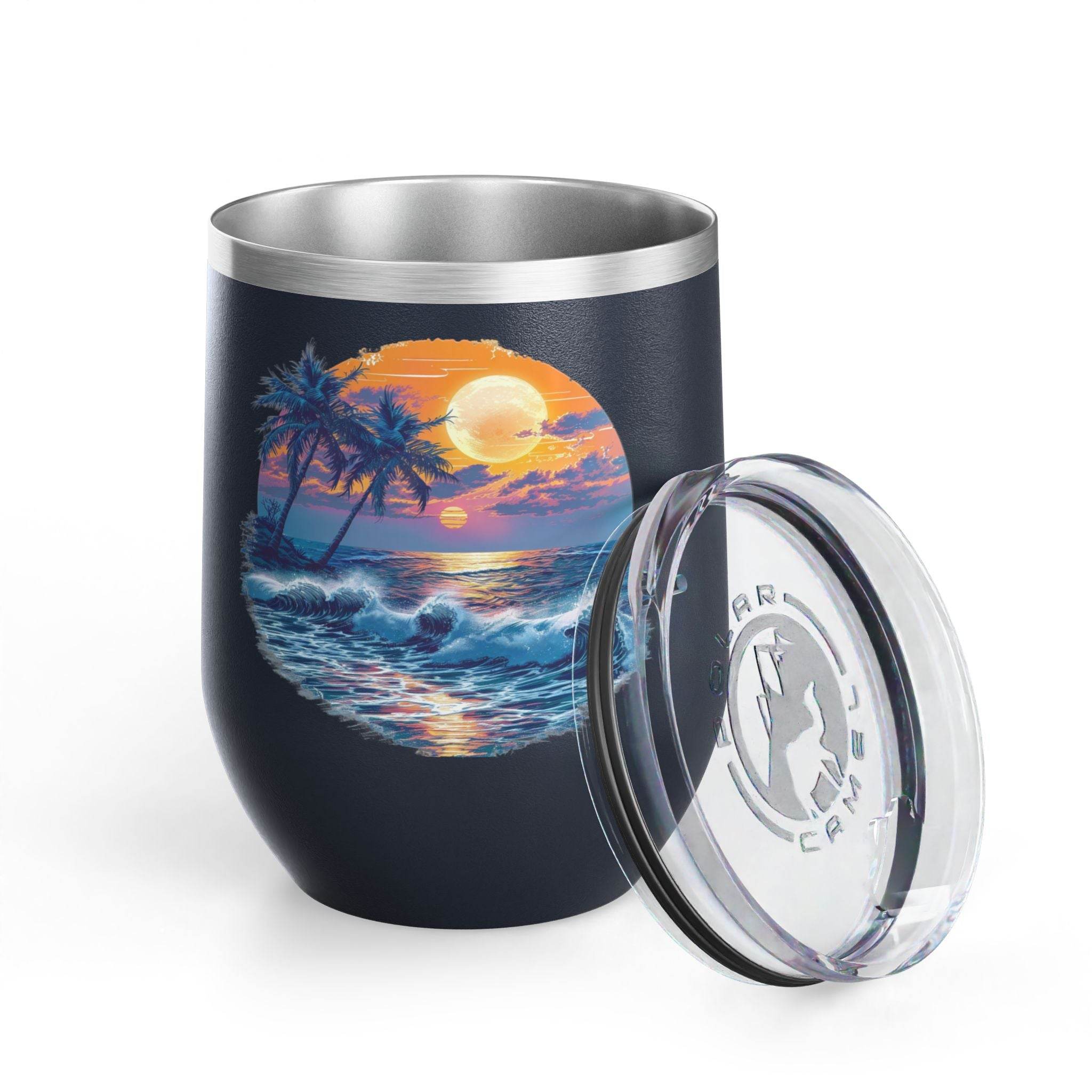 Tropical Sunset Wine Tumbler - Esmeralda Ecostore