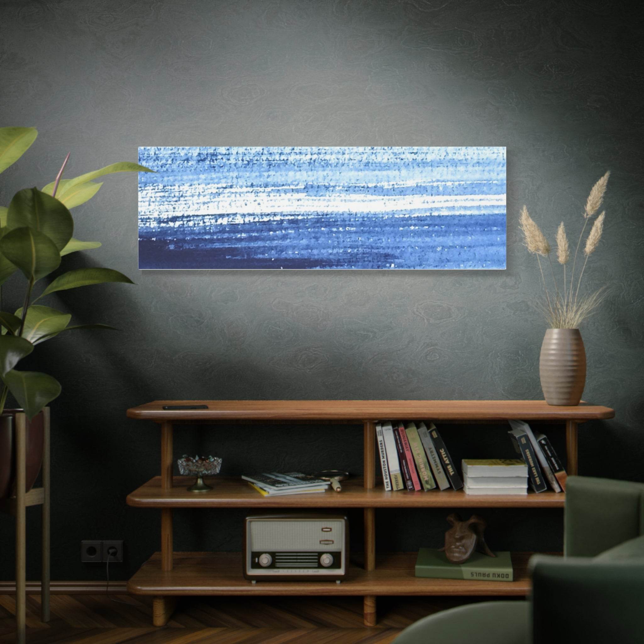 Horizon Matte Canvas Stretched - Esmeralda Ecostore