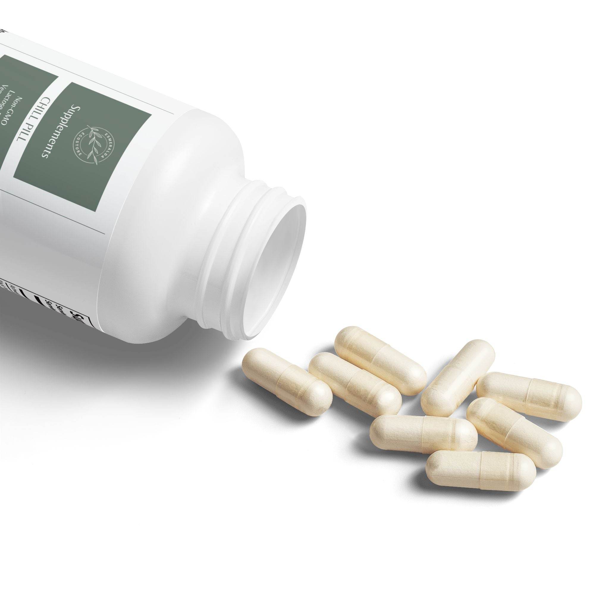 Chill Pill Ashwagandha and Black Pepper Supplement - Esmeralda Ecostore