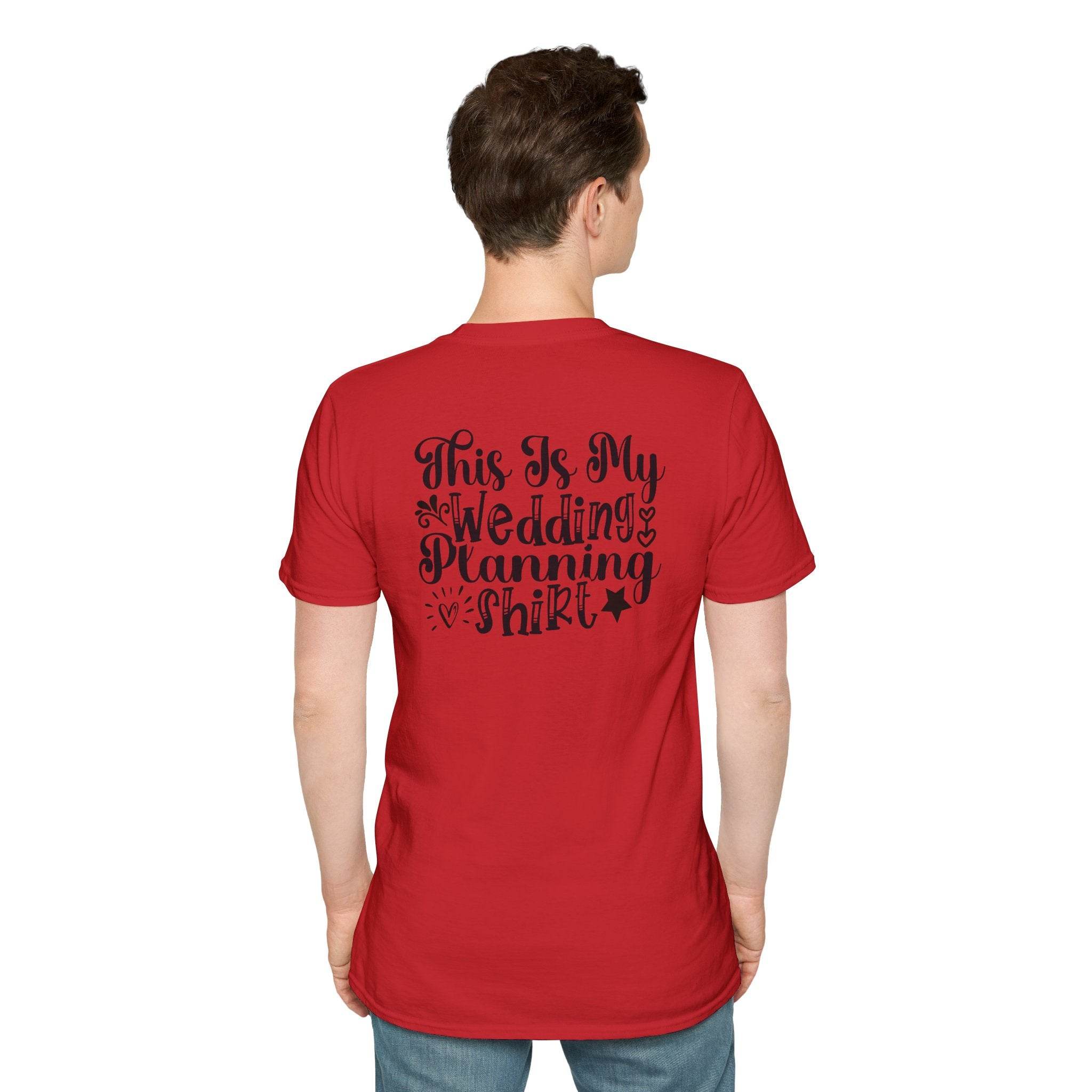 Wedding Planning Unisex Softstyle T-Shirt