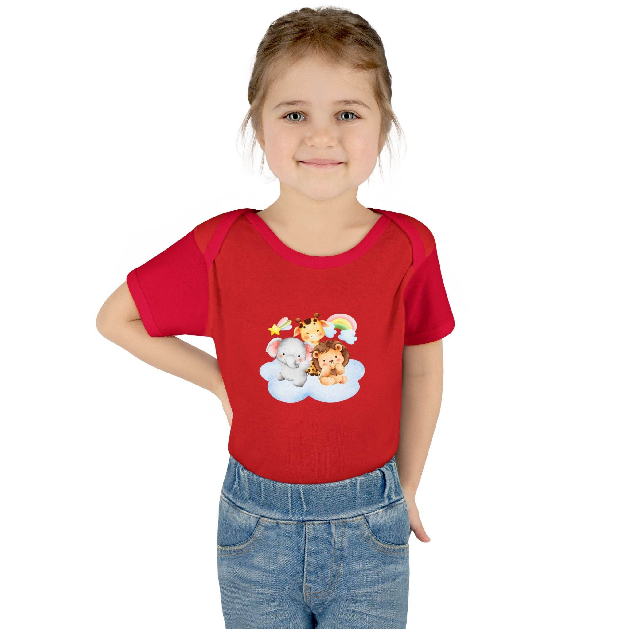 Cloud Buddies Infant Baby Rib Bodysuit - Esmeralda Ecostore