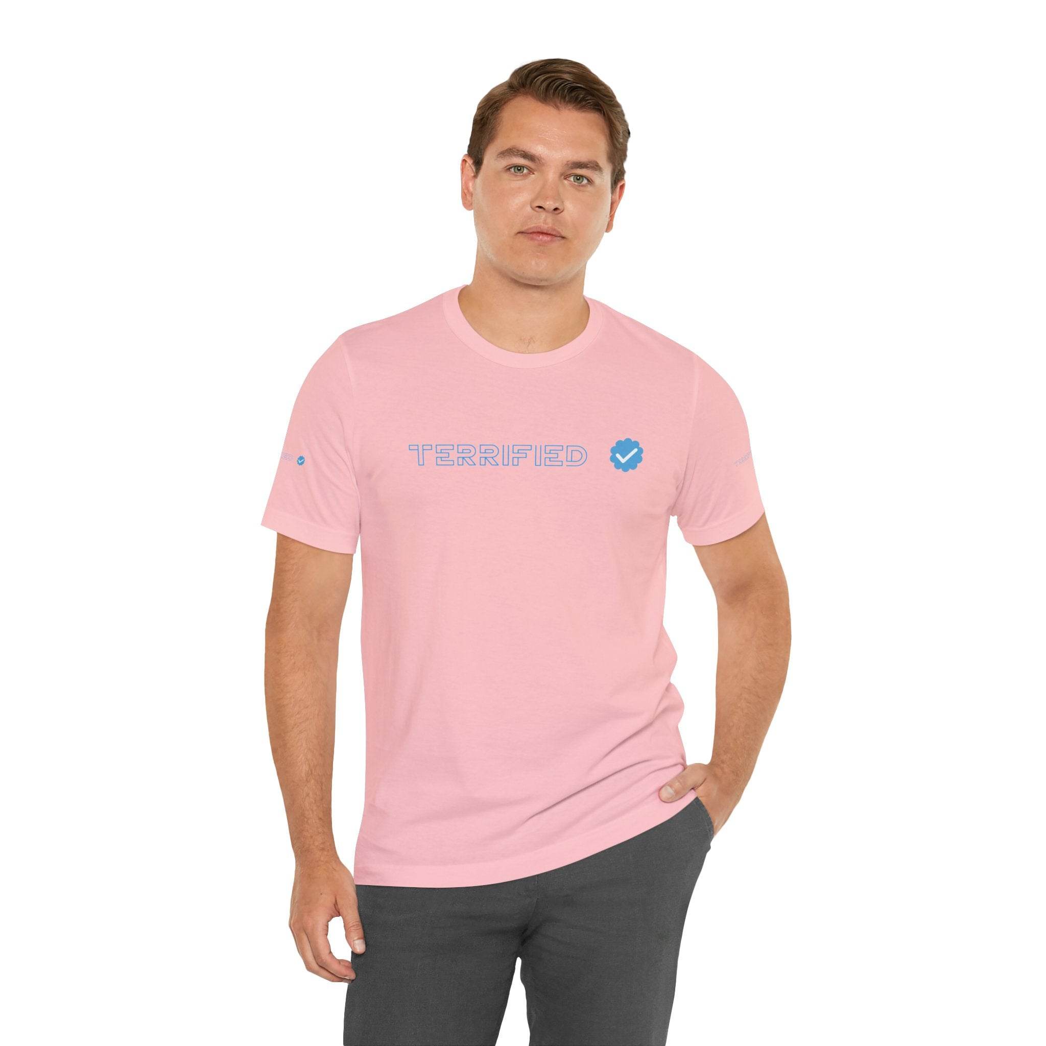 Terrified Unisex Jersey Short Sleeve Tee - Esmeralda Ecostore