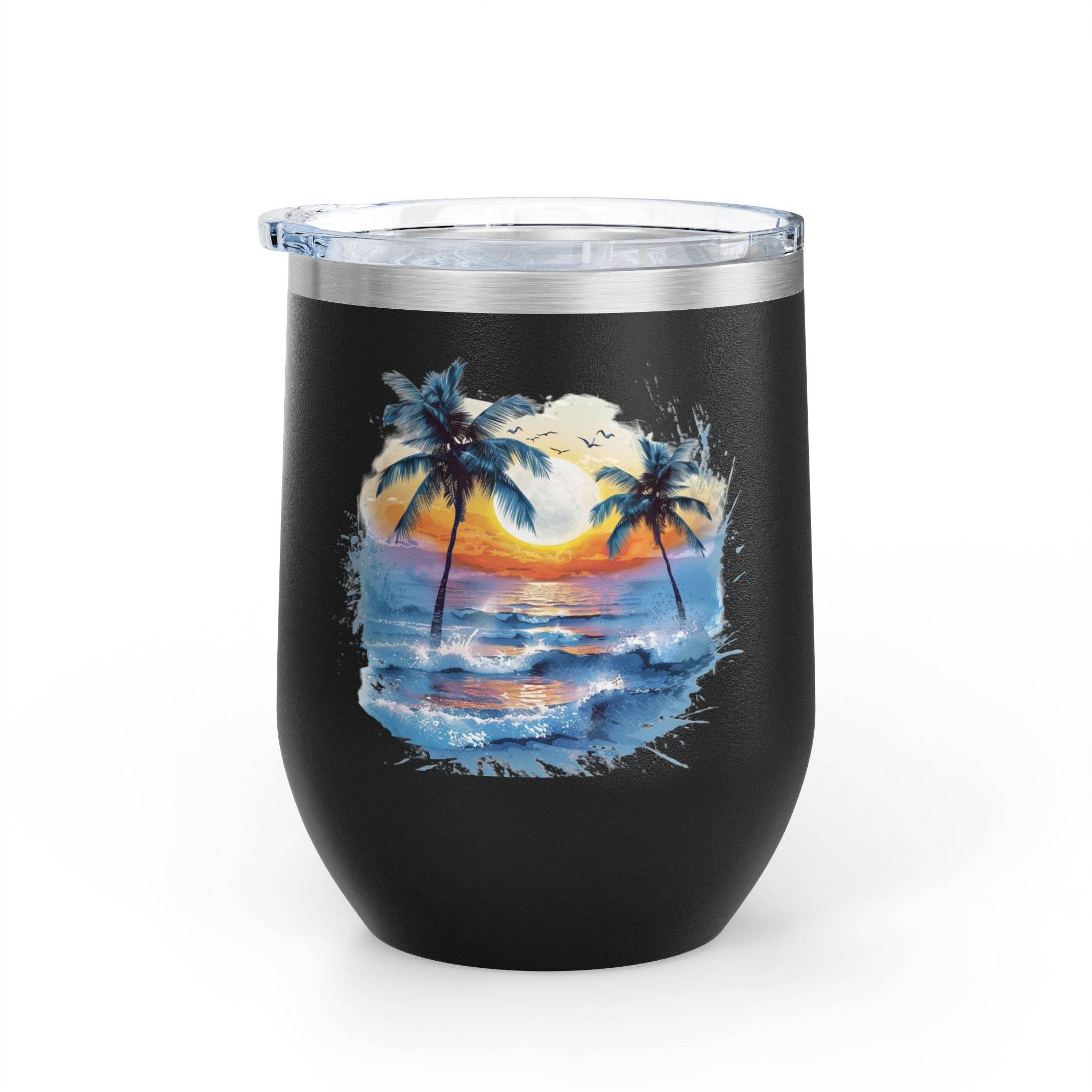 Tropical Sunset Wine Tumbler - Esmeralda Ecostore