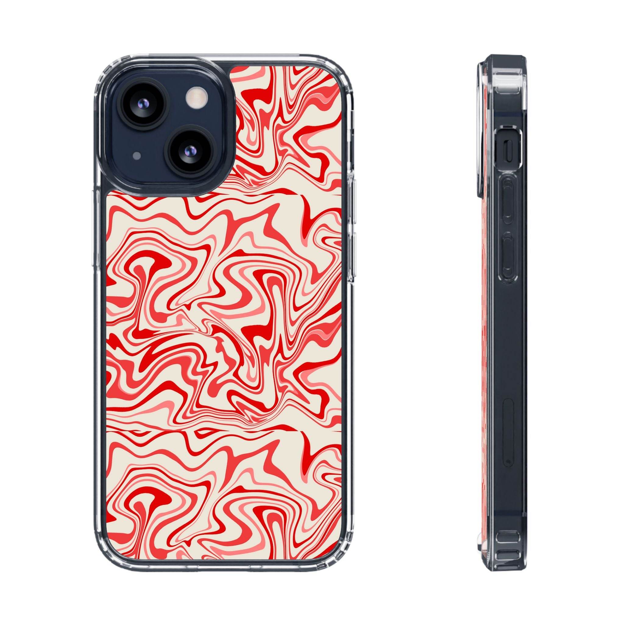 Lava Flow Sustainable Phone Clear Cases - Esmeralda Ecostore
