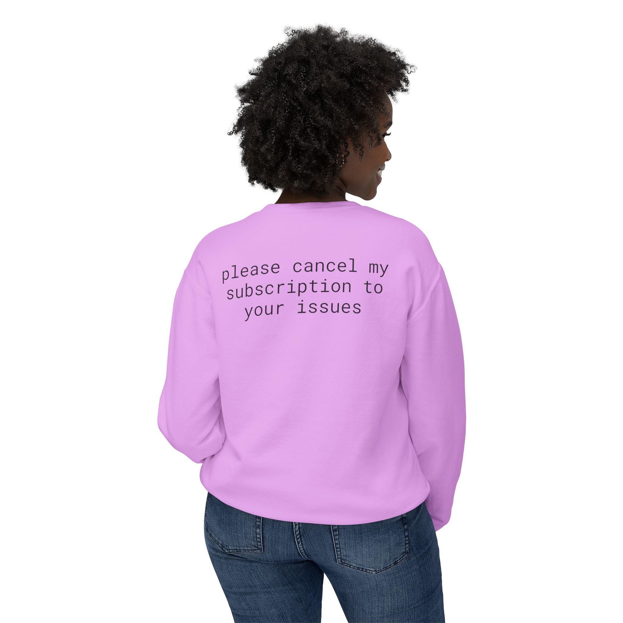 Funny Unisex Lightweight Crewneck Sweatshirt