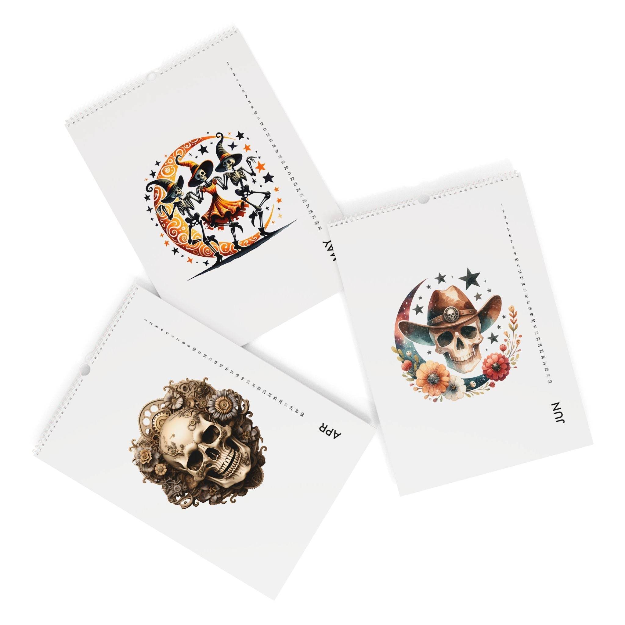Shake Your Skelly Wall Calendar 2025 - Stationery Accessories - Esmeralda Ecostore
