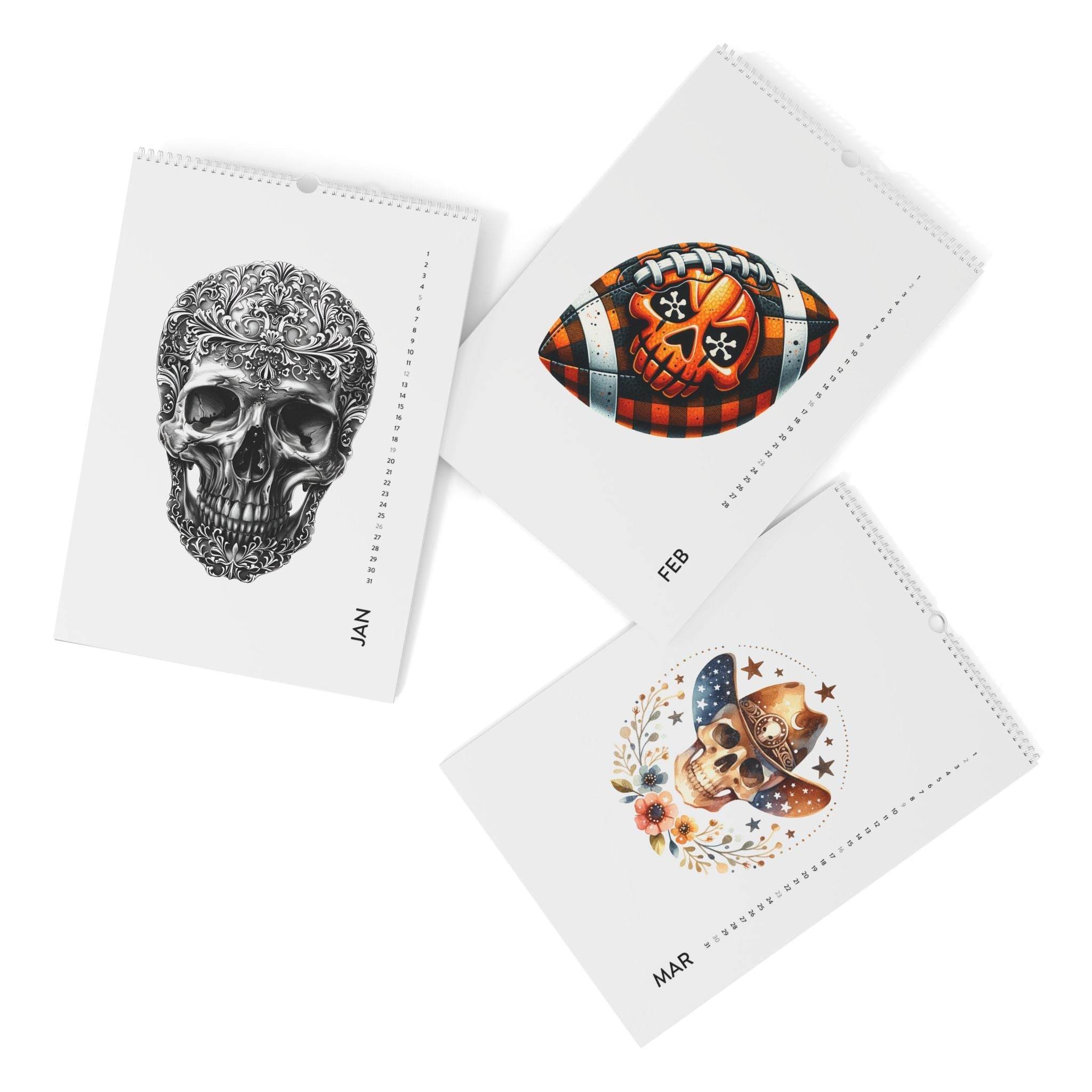 Shake Your Skelly Wall Calendar 2025 - Stationery Accessories - Esmeralda Ecostore