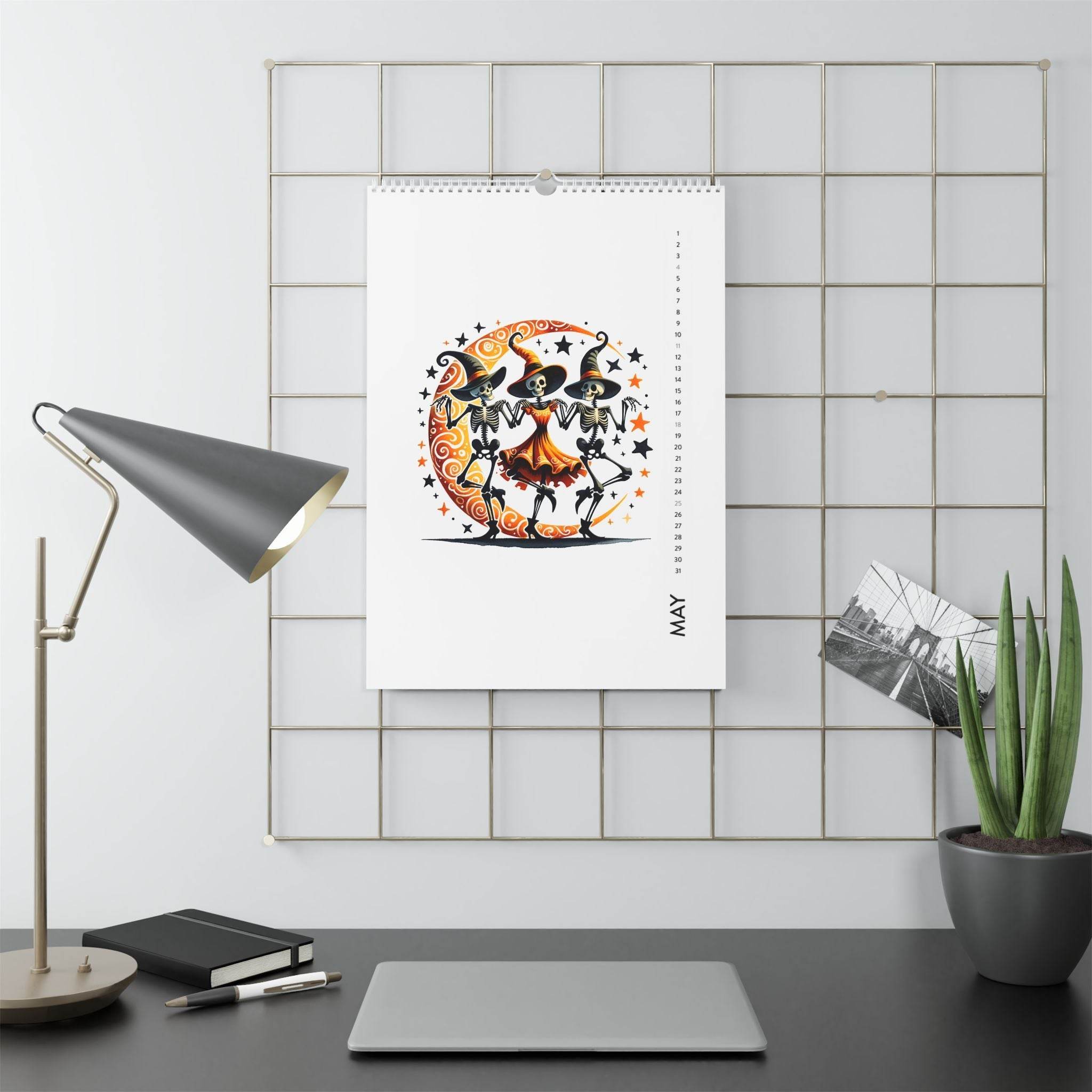 Shake Your Skelly Wall Calendar 2025 - Stationery Accessories - Esmeralda Ecostore