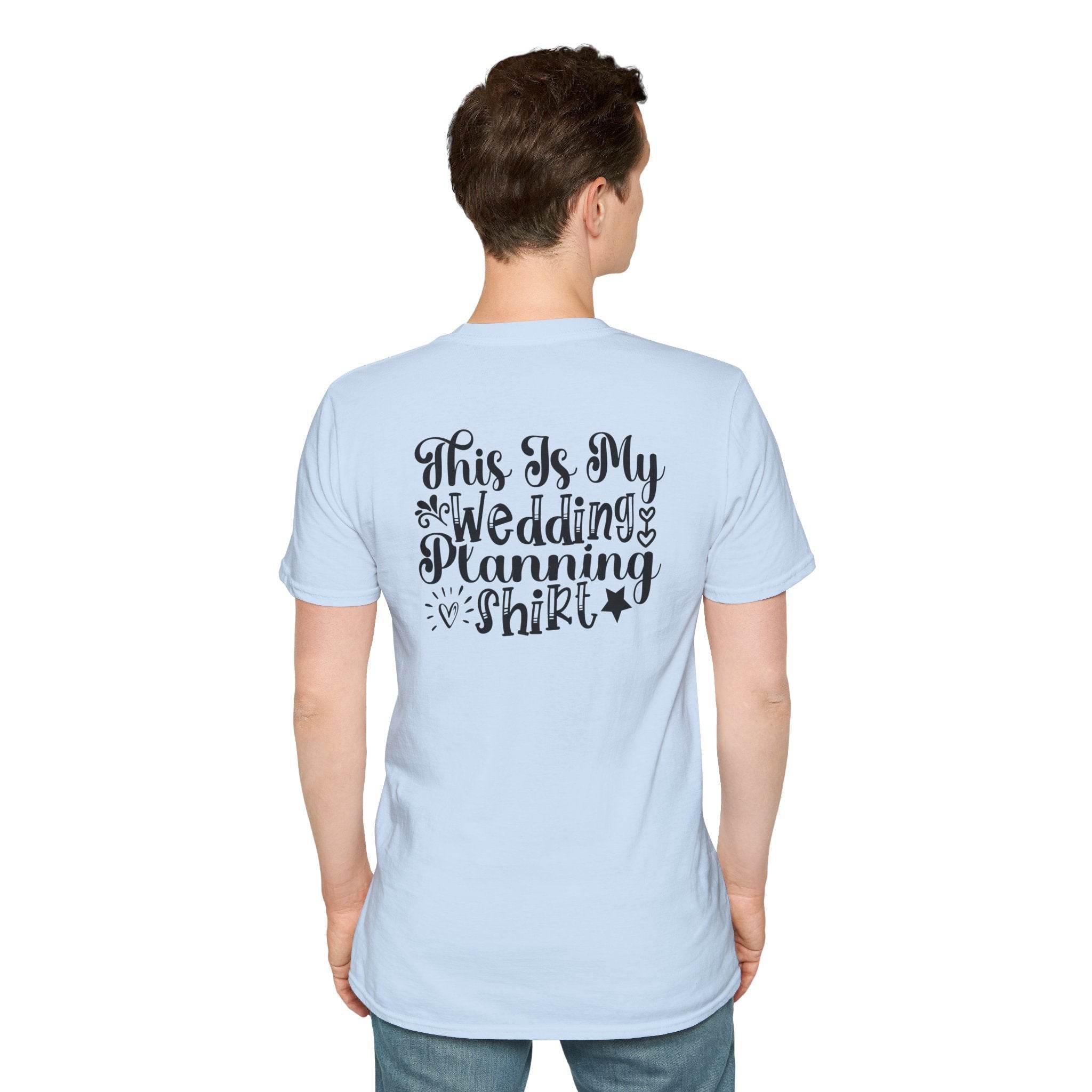 Wedding Planning Unisex Softstyle T-Shirt