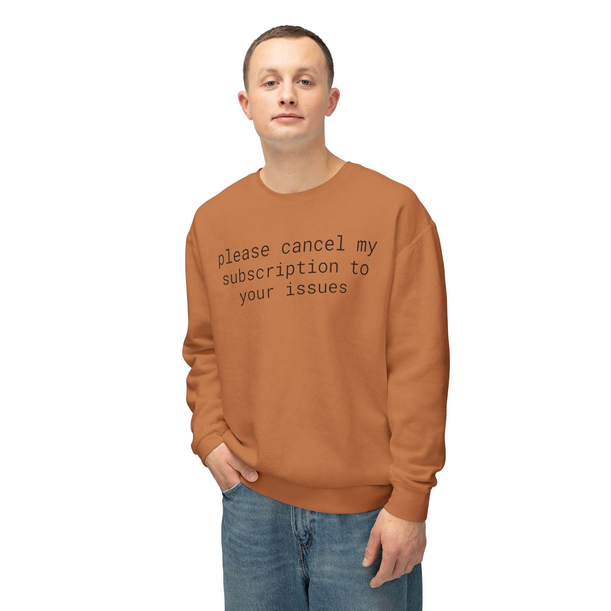 Funny Unisex Lightweight Crewneck Sweatshirt