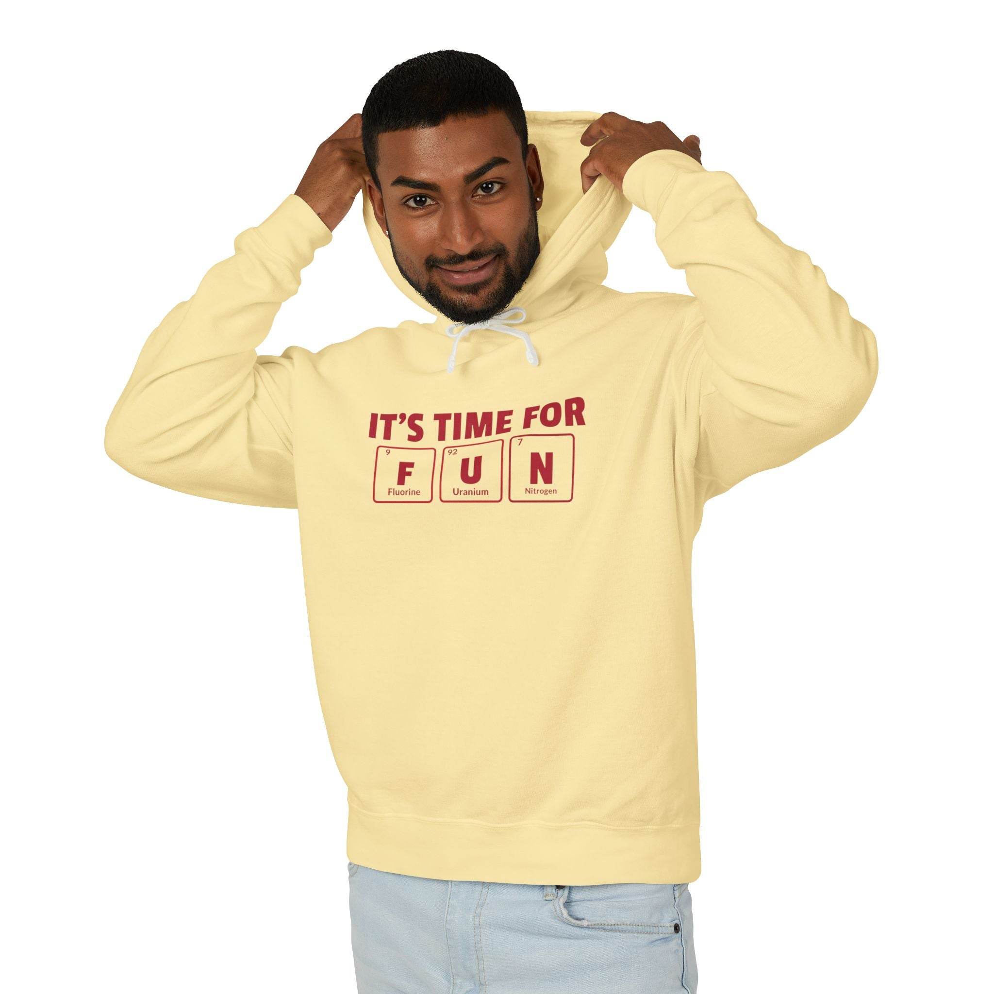 Fun Unisex Lightweight Hooded Sweatshirt - Esmeralda Ecostore