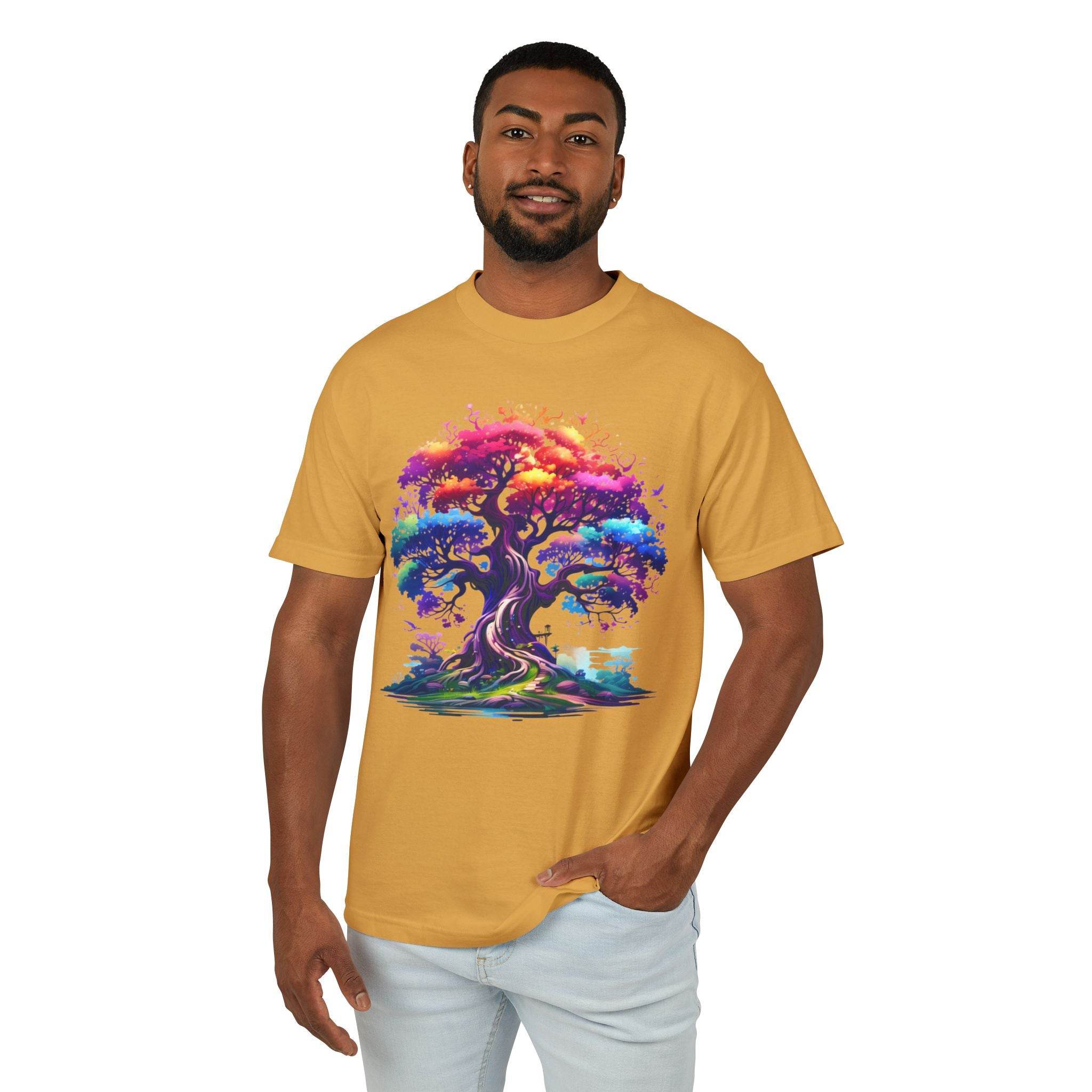 Colorwood Unisex Garment-Dyed Heavyweight Cotton Tee - Esmeralda Ecostore