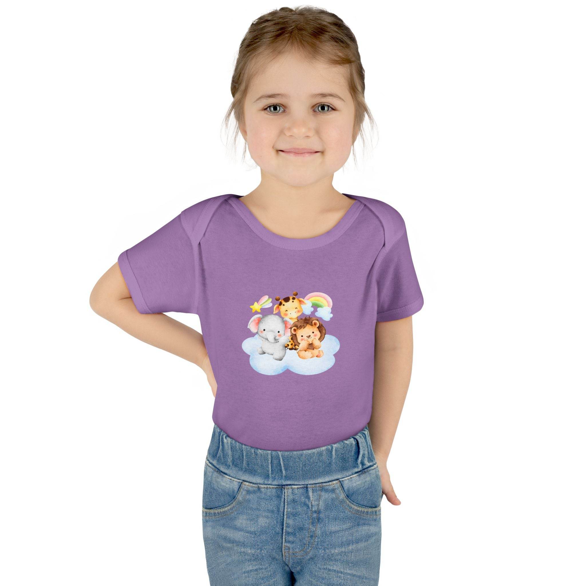 Cloud Buddies Infant Baby Rib Bodysuit - Esmeralda Ecostore