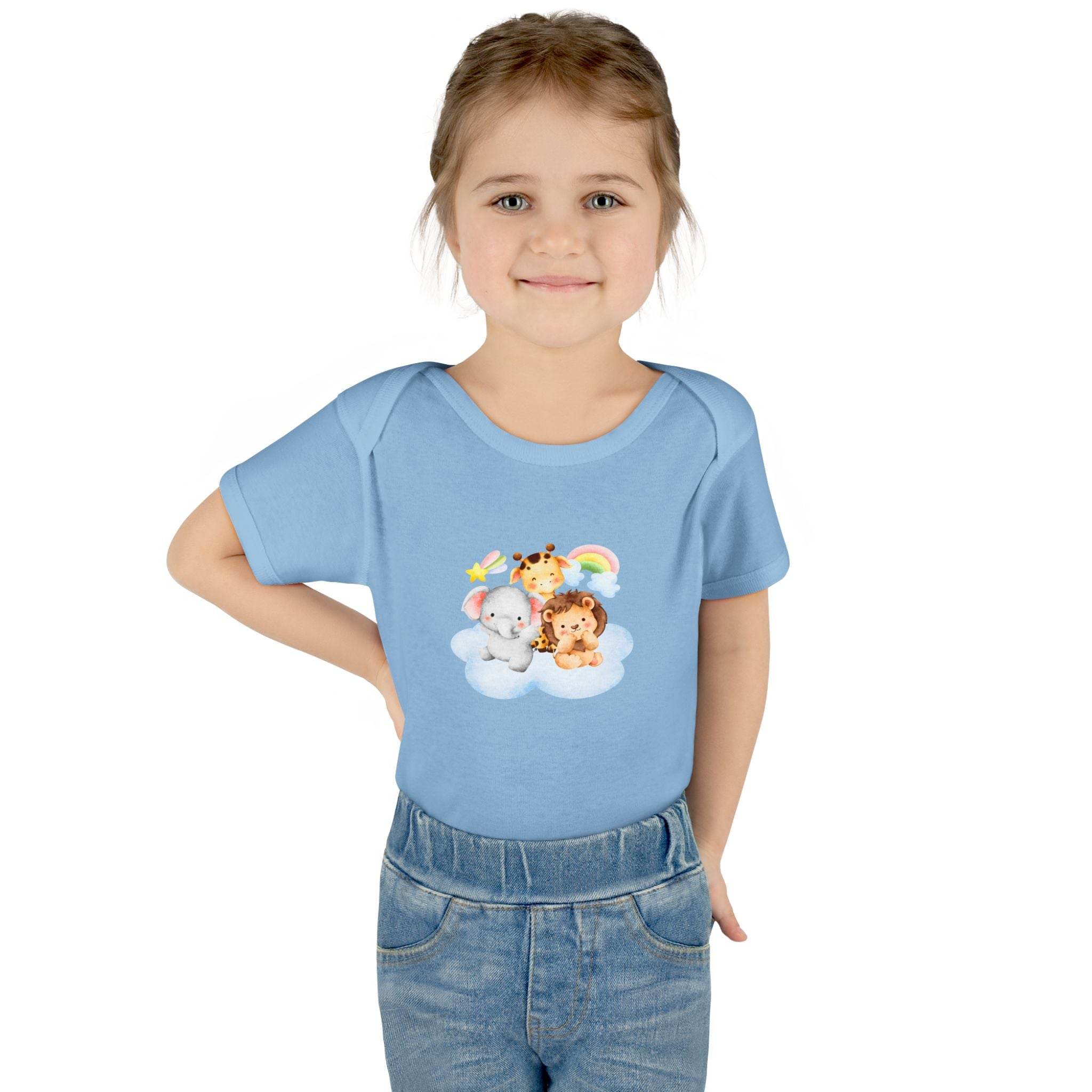 Cloud Buddies Infant Baby Rib Bodysuit - Esmeralda Ecostore