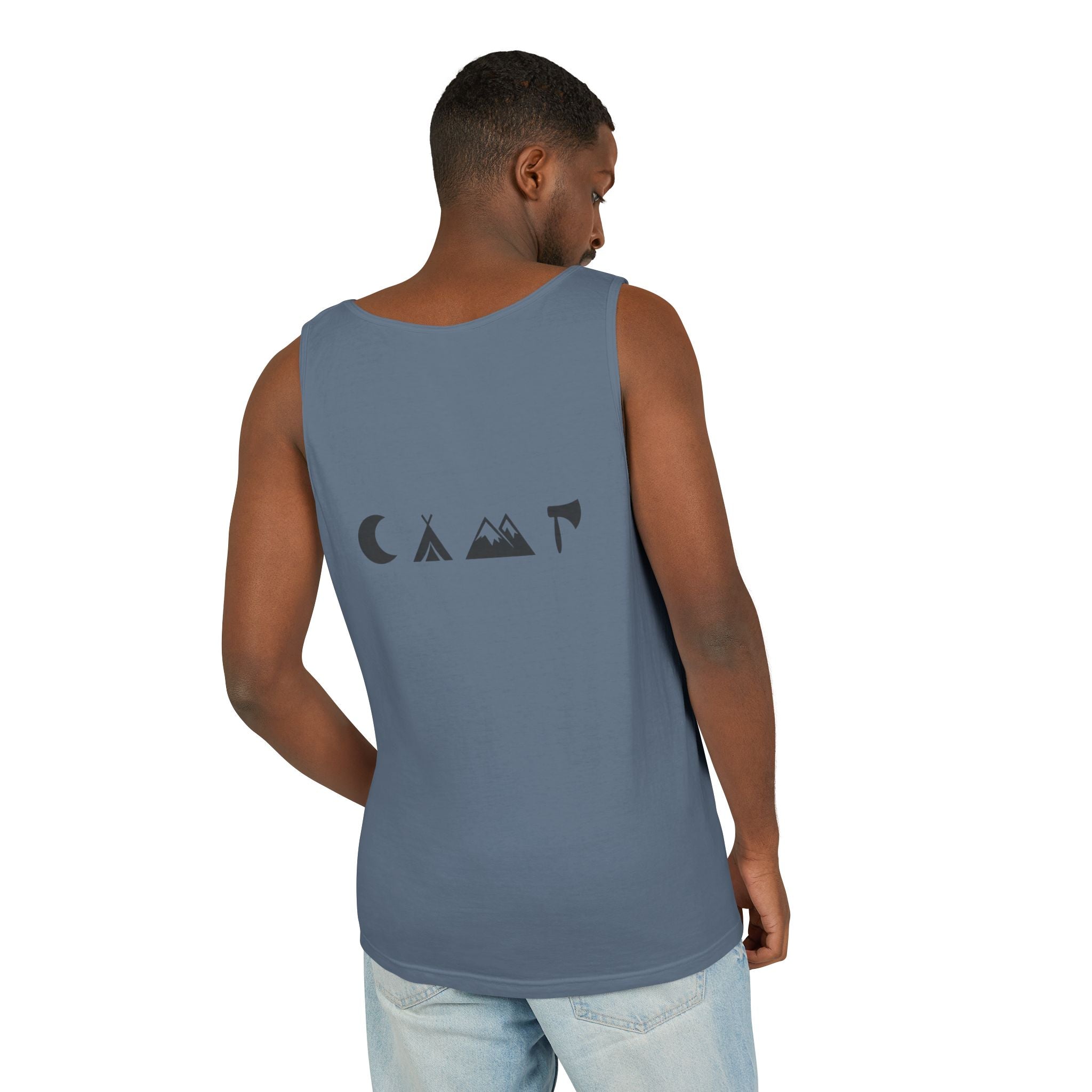 Adventure Awaits Unisex Garment-Dyed Tank Top