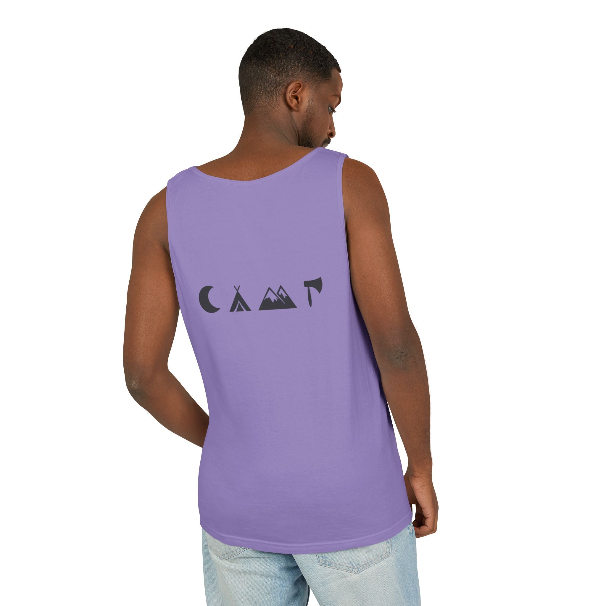 Adventure Awaits Unisex Garment-Dyed Tank Top