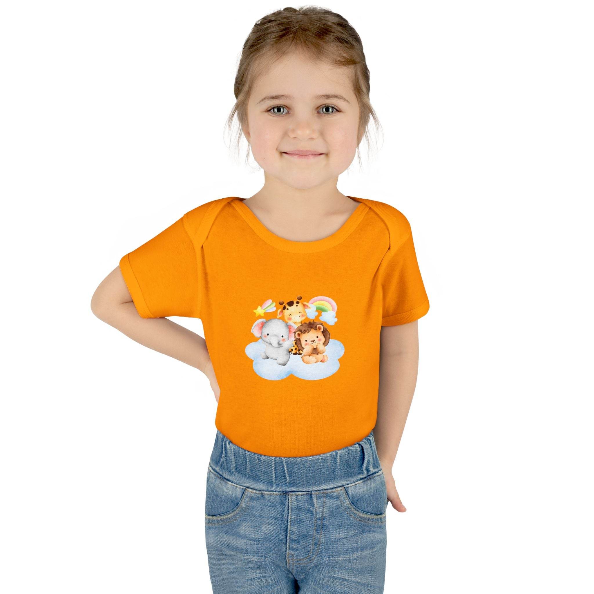 Cloud Buddies Infant Baby Rib Bodysuit - Esmeralda Ecostore