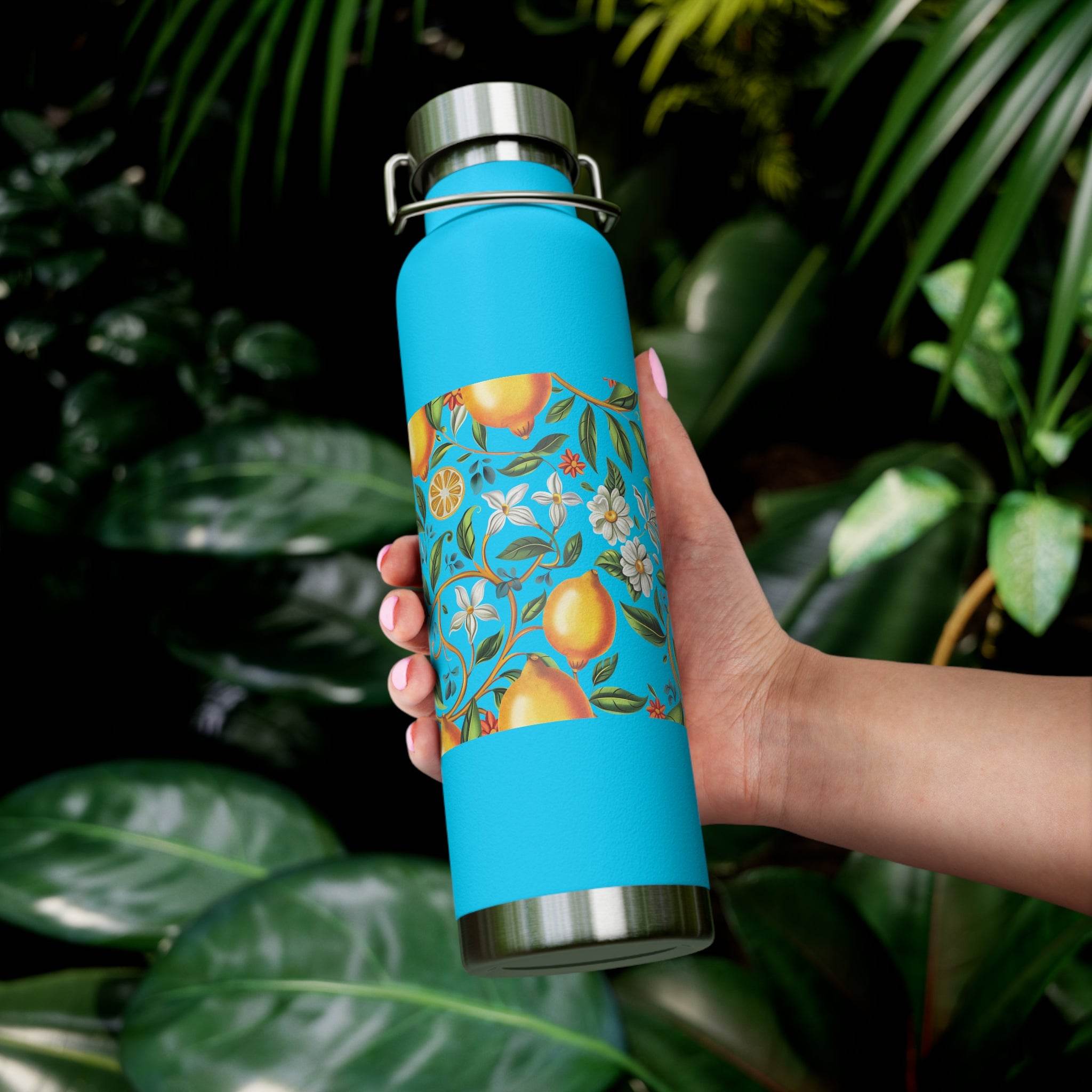 Citrus Bloom Copper Vacuum Insulated Bottle - Esmeralda Ecostore