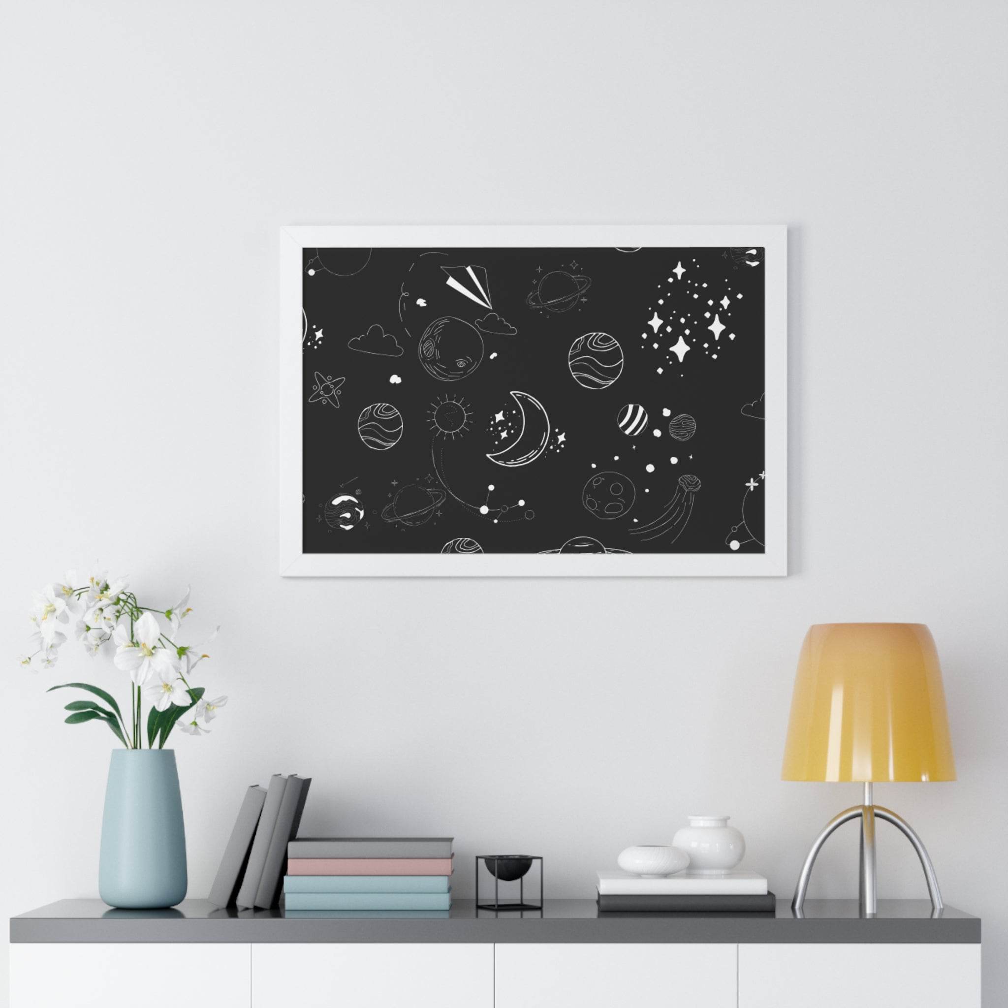 Cosmic Dreams Framed Poster - Esmeralda Ecostore