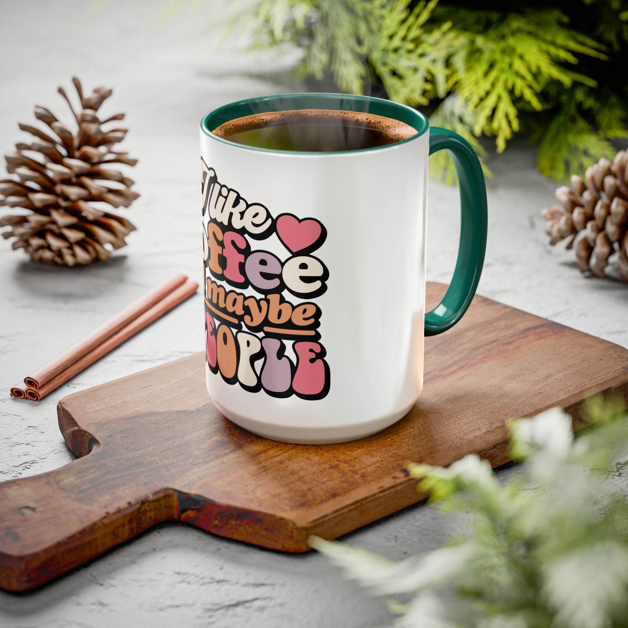 I Like Coffee Colorful Mugs-11oz And 15oz - Esmeralda Ecostore