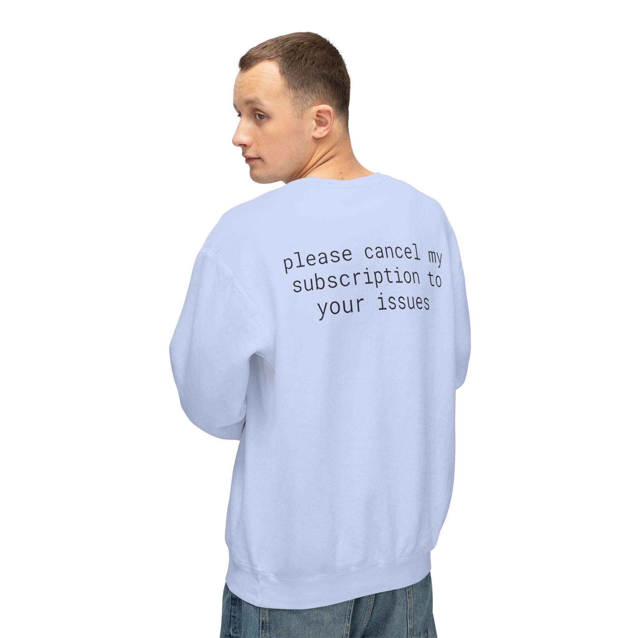 Funny Unisex Lightweight Crewneck Sweatshirt