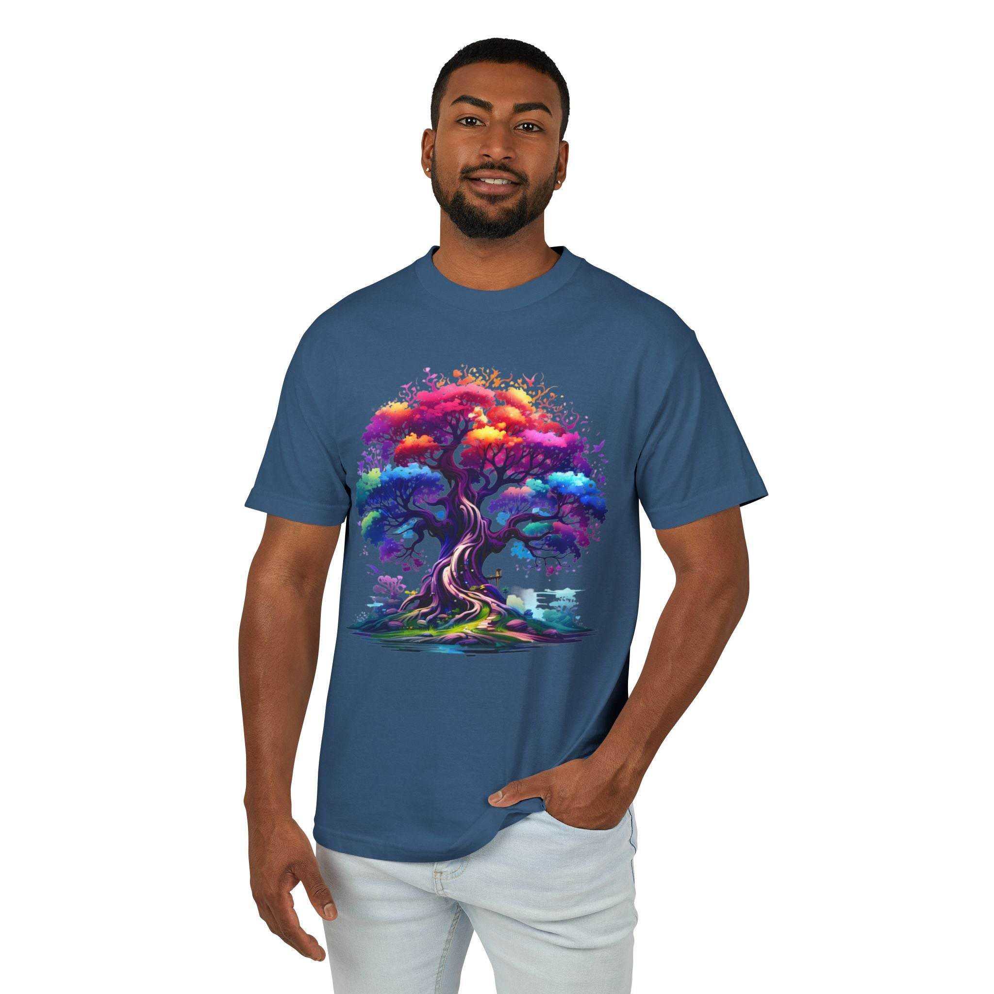 Colorwood Unisex Garment-Dyed Heavyweight Cotton Tee - Esmeralda Ecostore