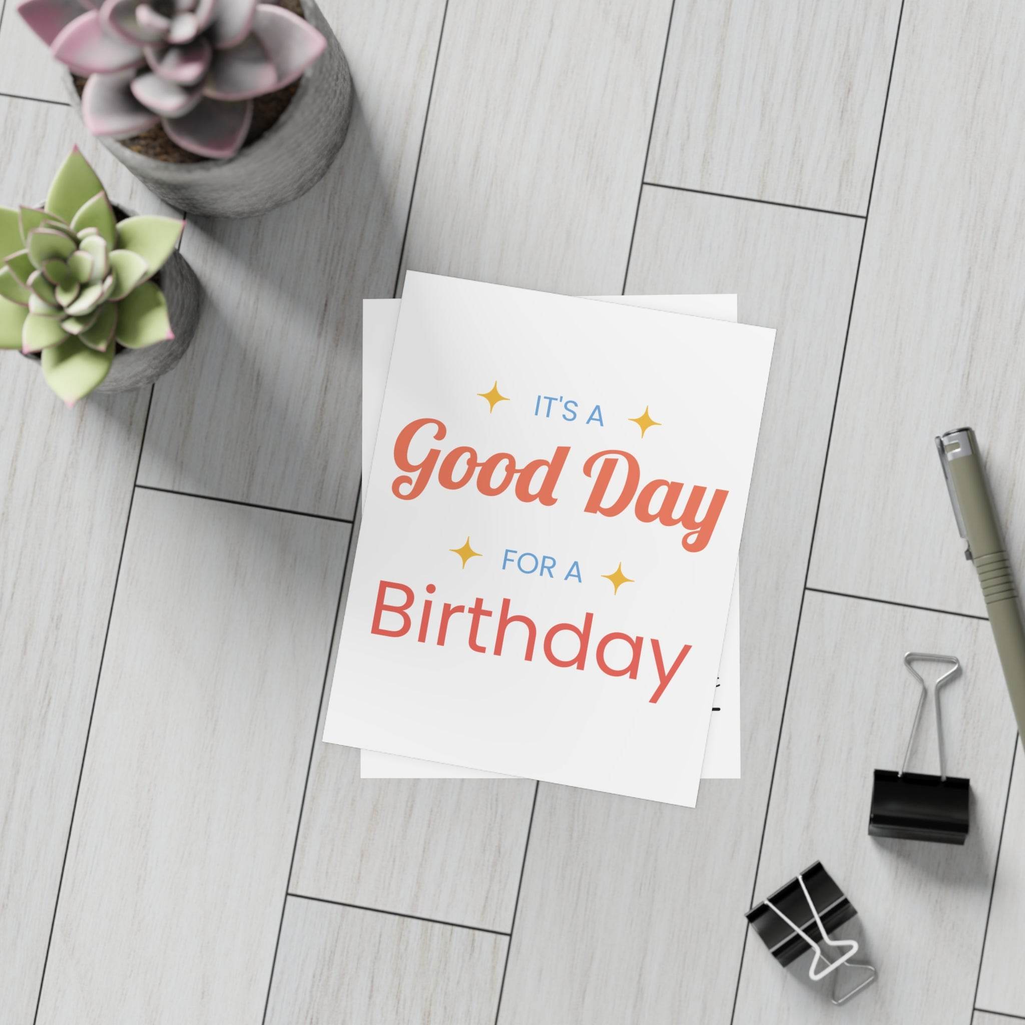 It's a Good Day for a Birthday Postcard Bundles - Esmeralda Ecostore