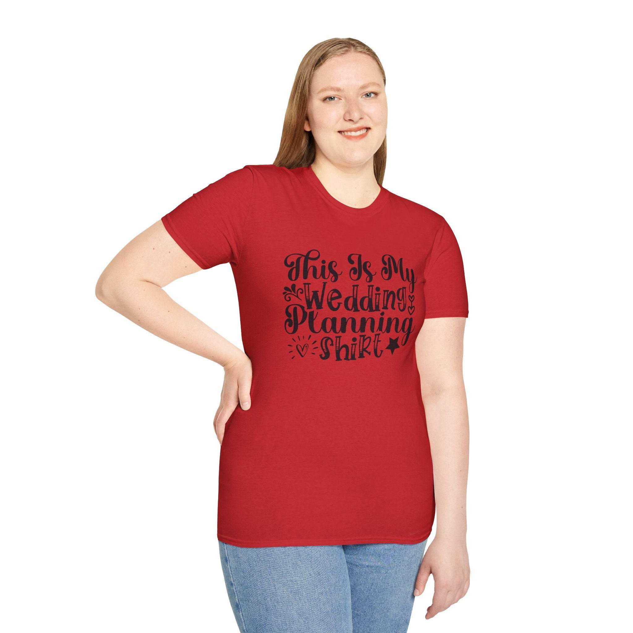 Wedding Planning Unisex Softstyle T-Shirt