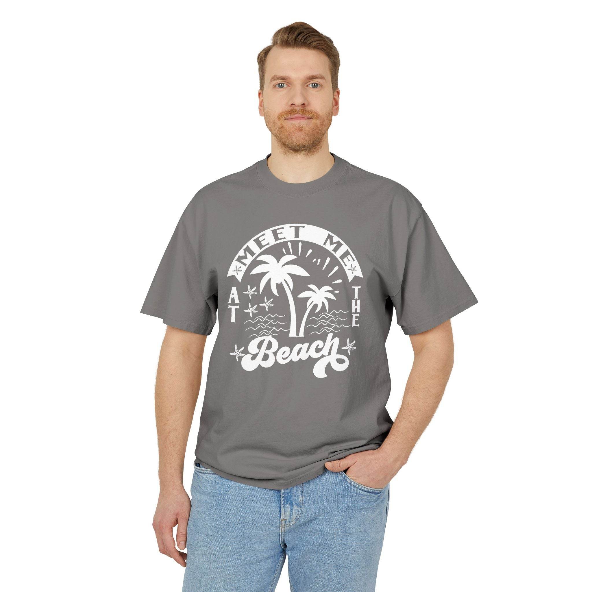 Beach Vibes Unisex Heavy Faded Tee - T-shirts - Esmeralda Ecostore