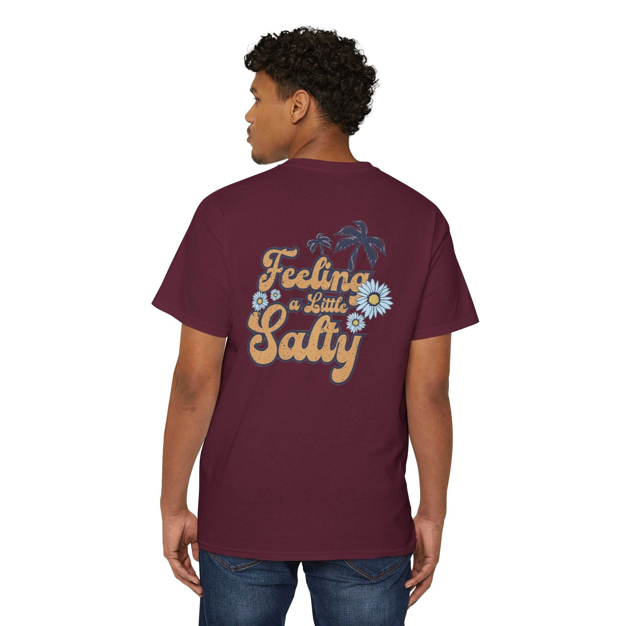 Blue Ocean Unisex Heavy Cotton Pocket Tee - Esmeralda Ecostore