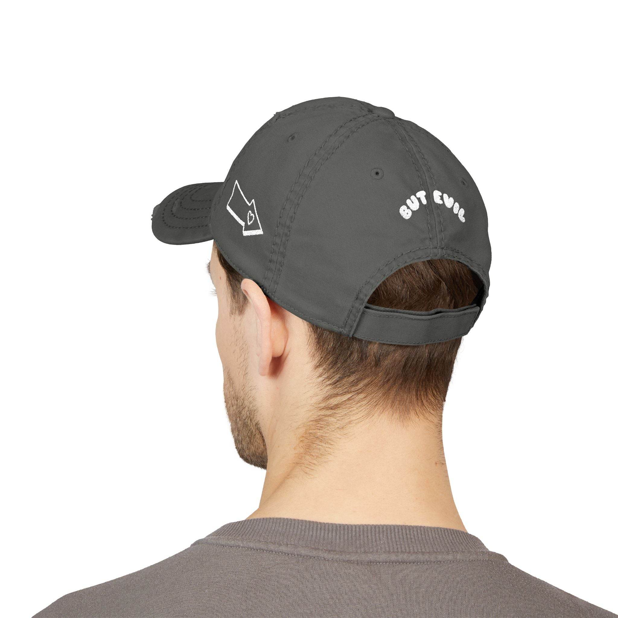 Cute Distressed Dad Hat (Embroidery) - Esmeralda Ecostore