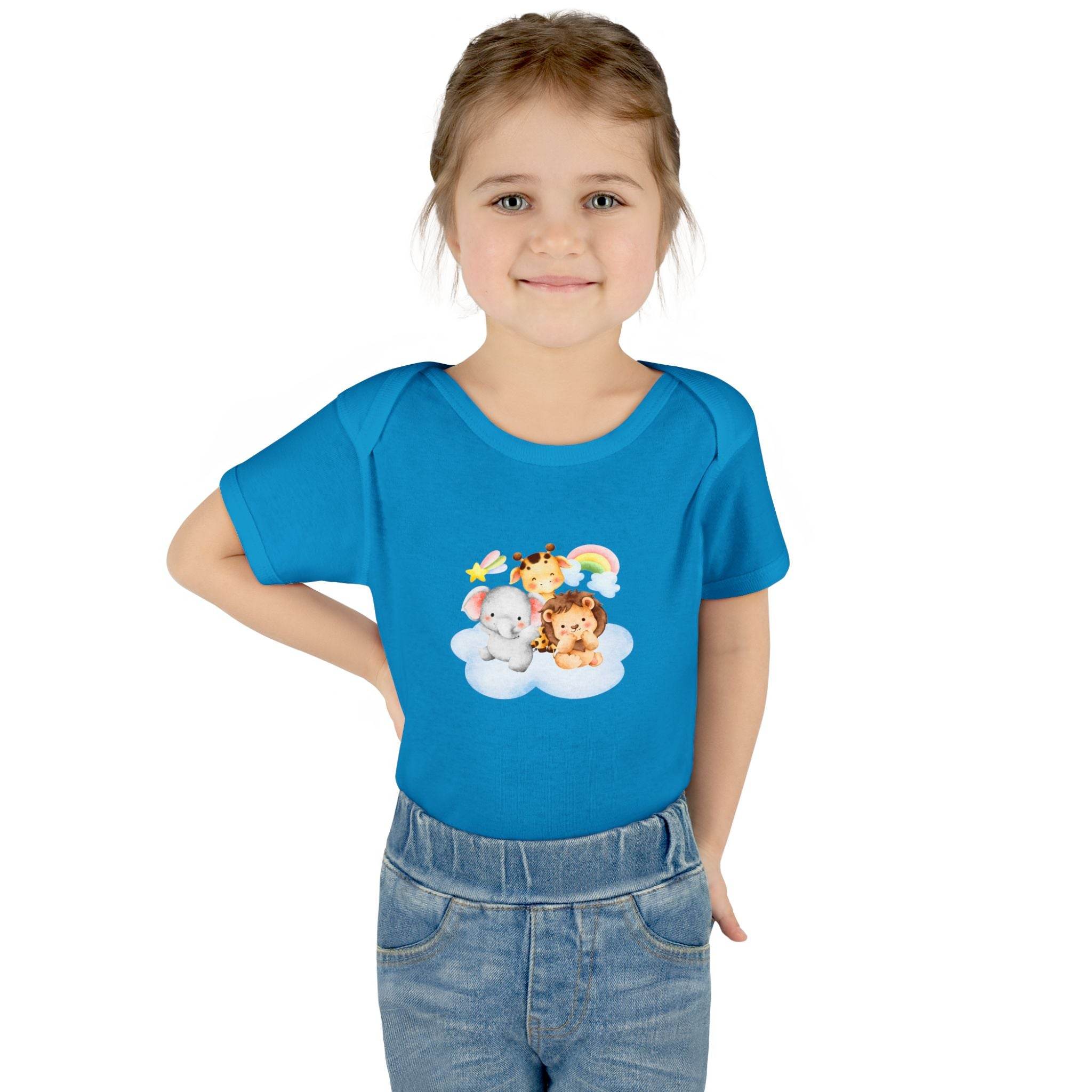Cloud Buddies Infant Baby Rib Bodysuit - Esmeralda Ecostore
