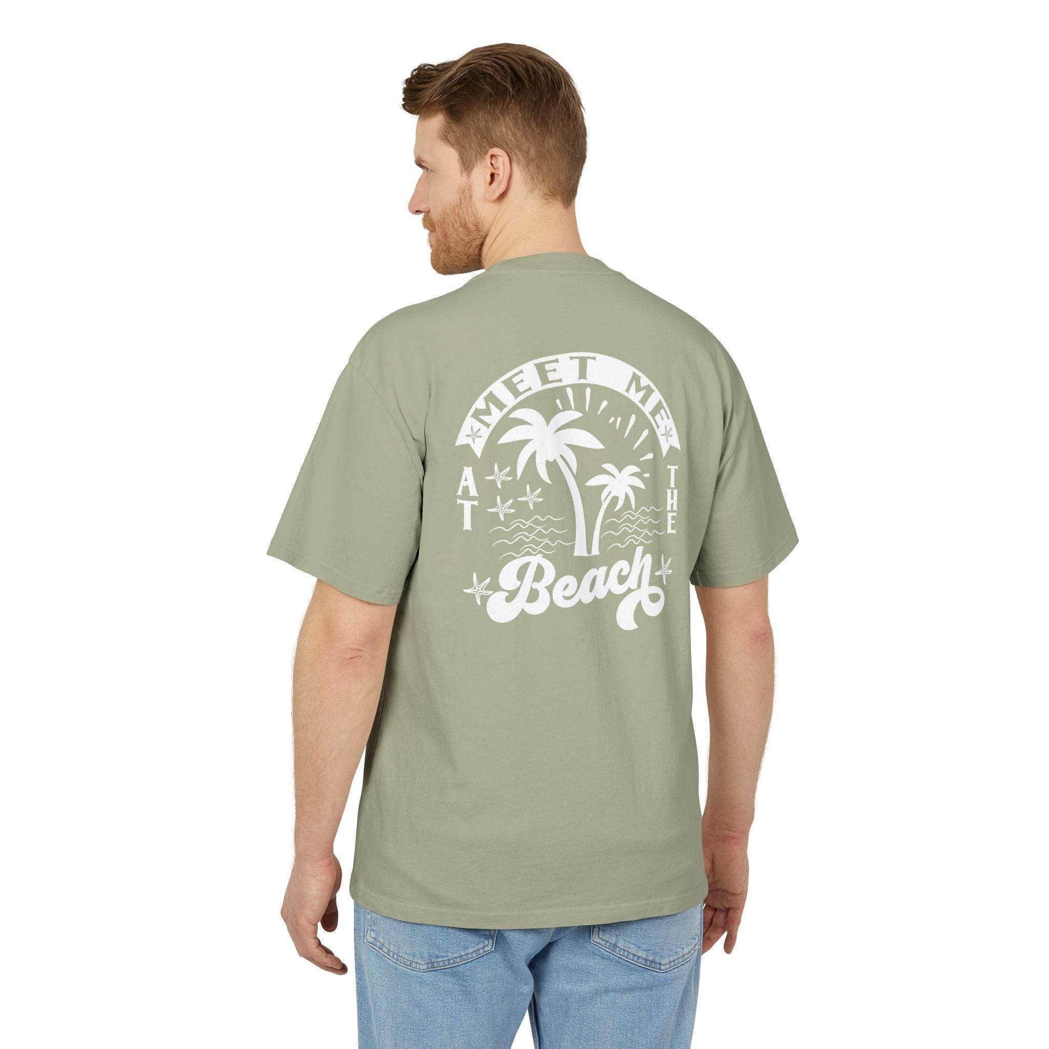Beach Vibes Unisex Heavy Faded Tee - T-shirts - Esmeralda Ecostore