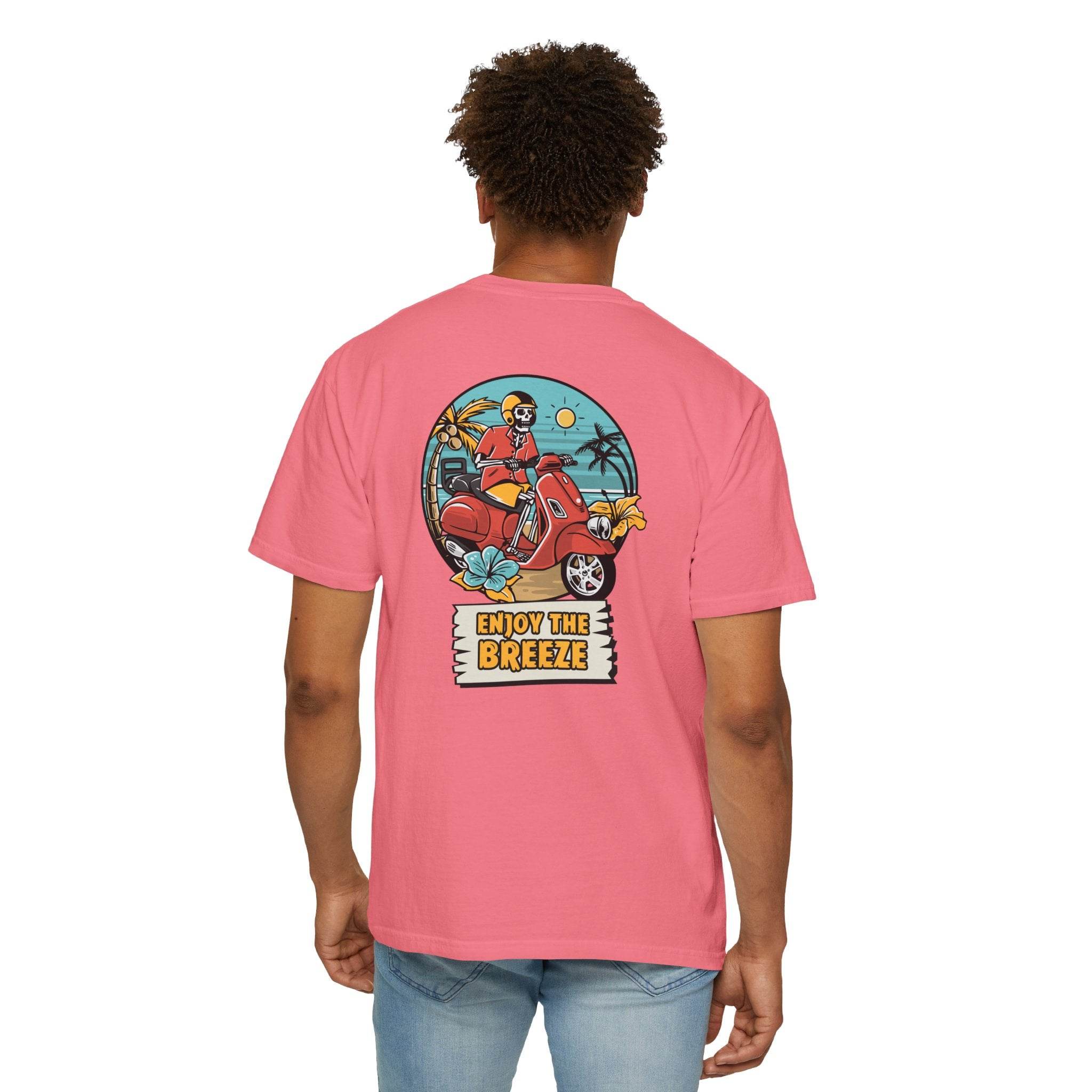 Enjoy The Breeze Unisex Garment-Dyed T-Shirt - Esmeralda Ecostore