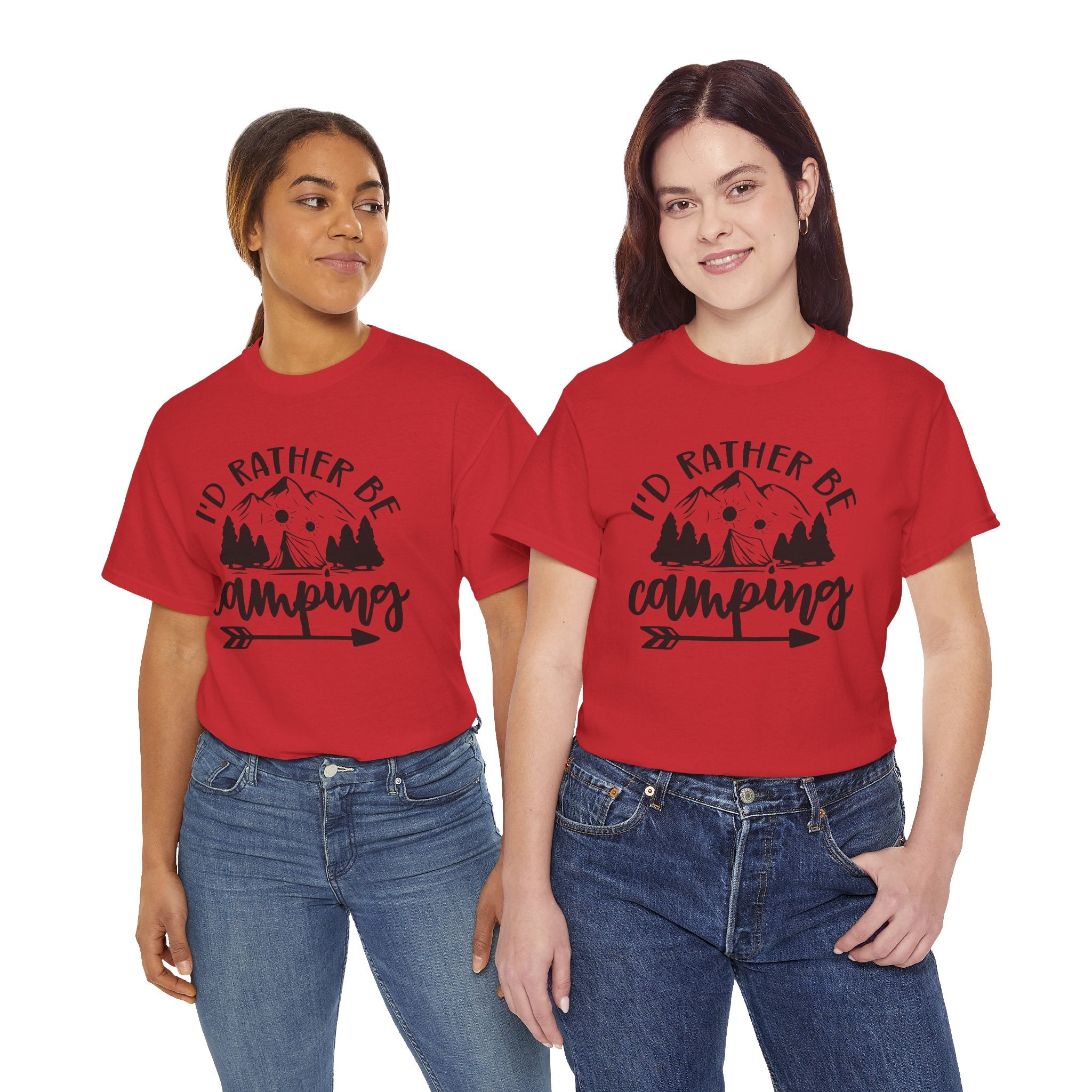 Camping Unisex Heavy Cotton Tee