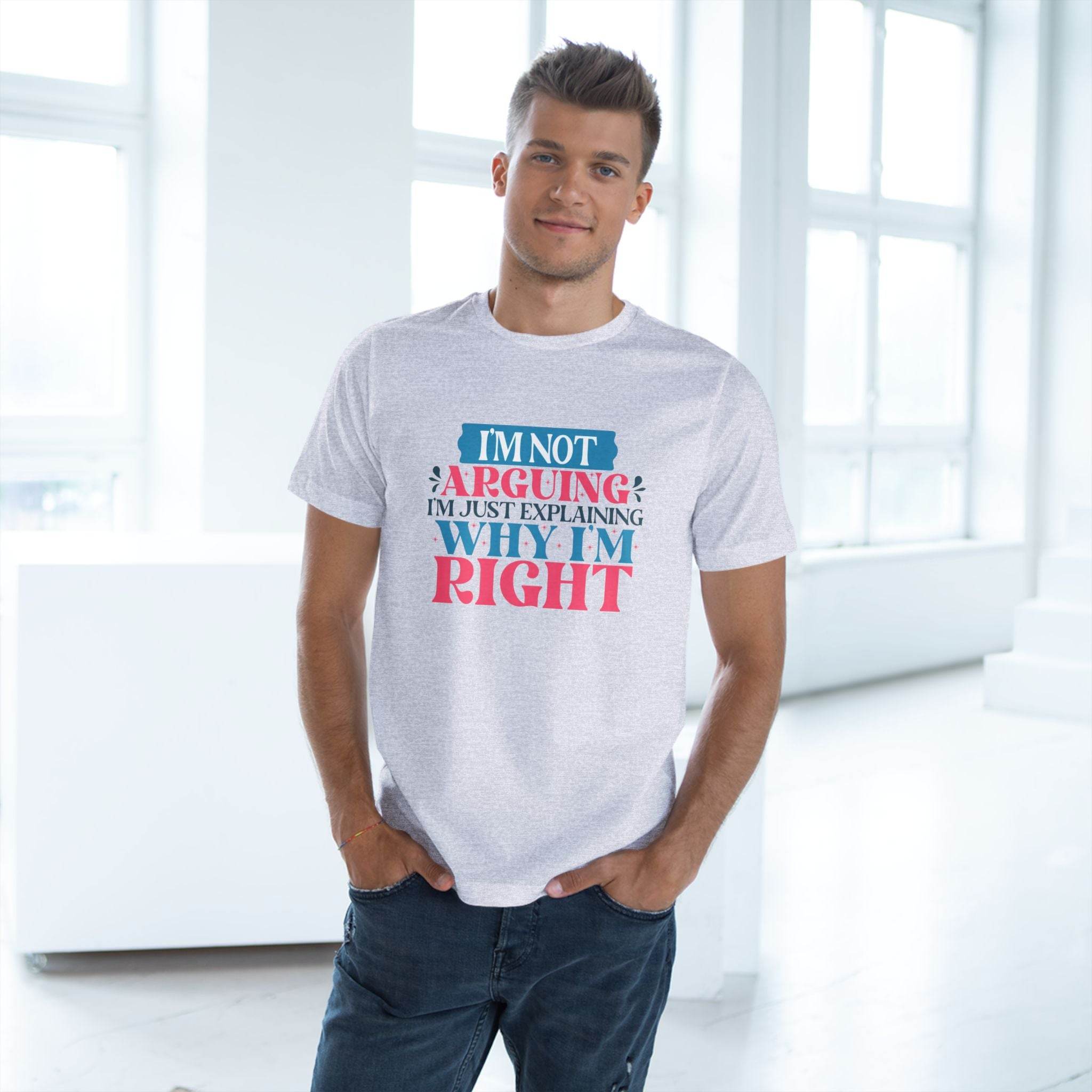 I'm Right Unisex Deluxe T-Shirt - Esmeralda Ecostore