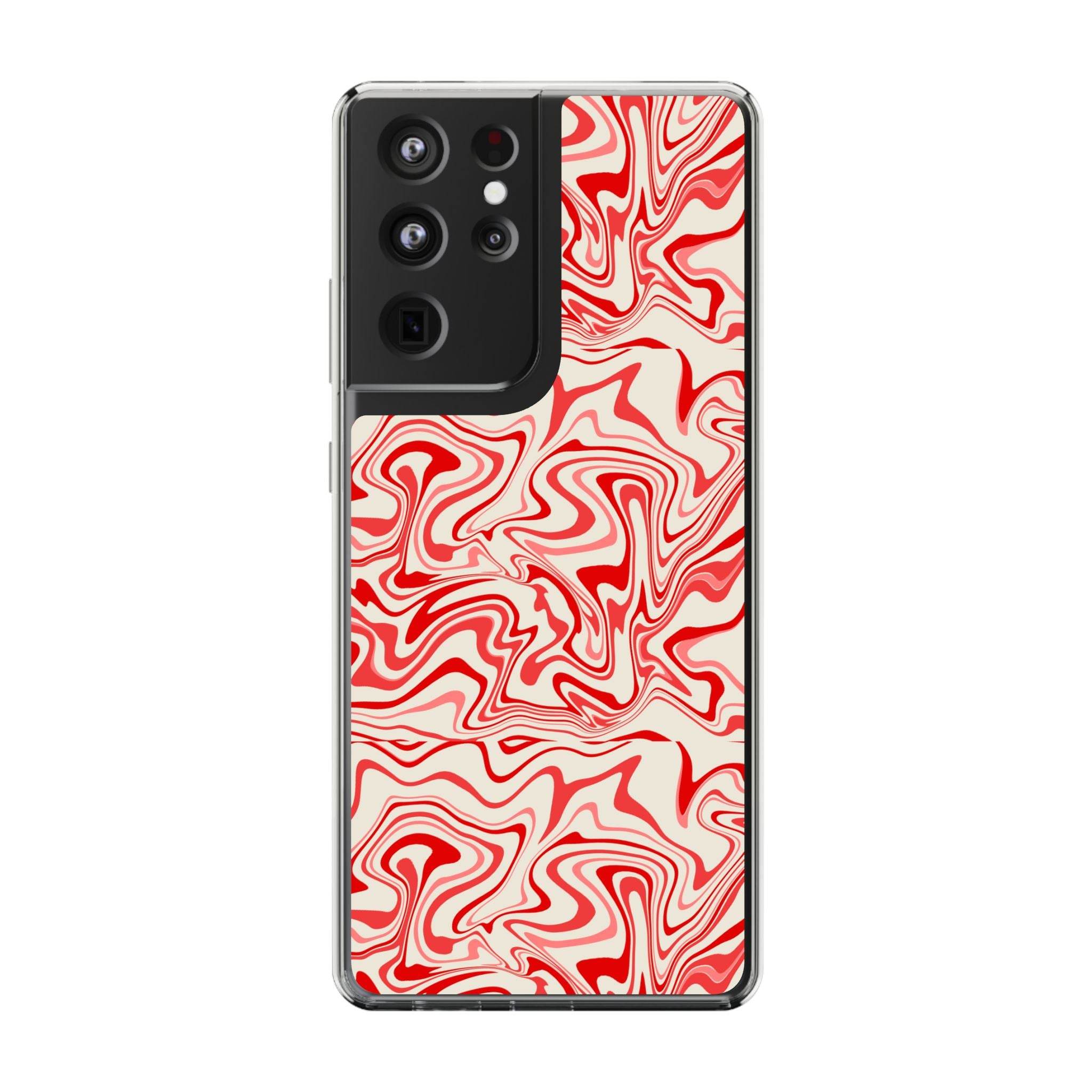 Lava Flow Sustainable Phone Clear Cases - Esmeralda Ecostore