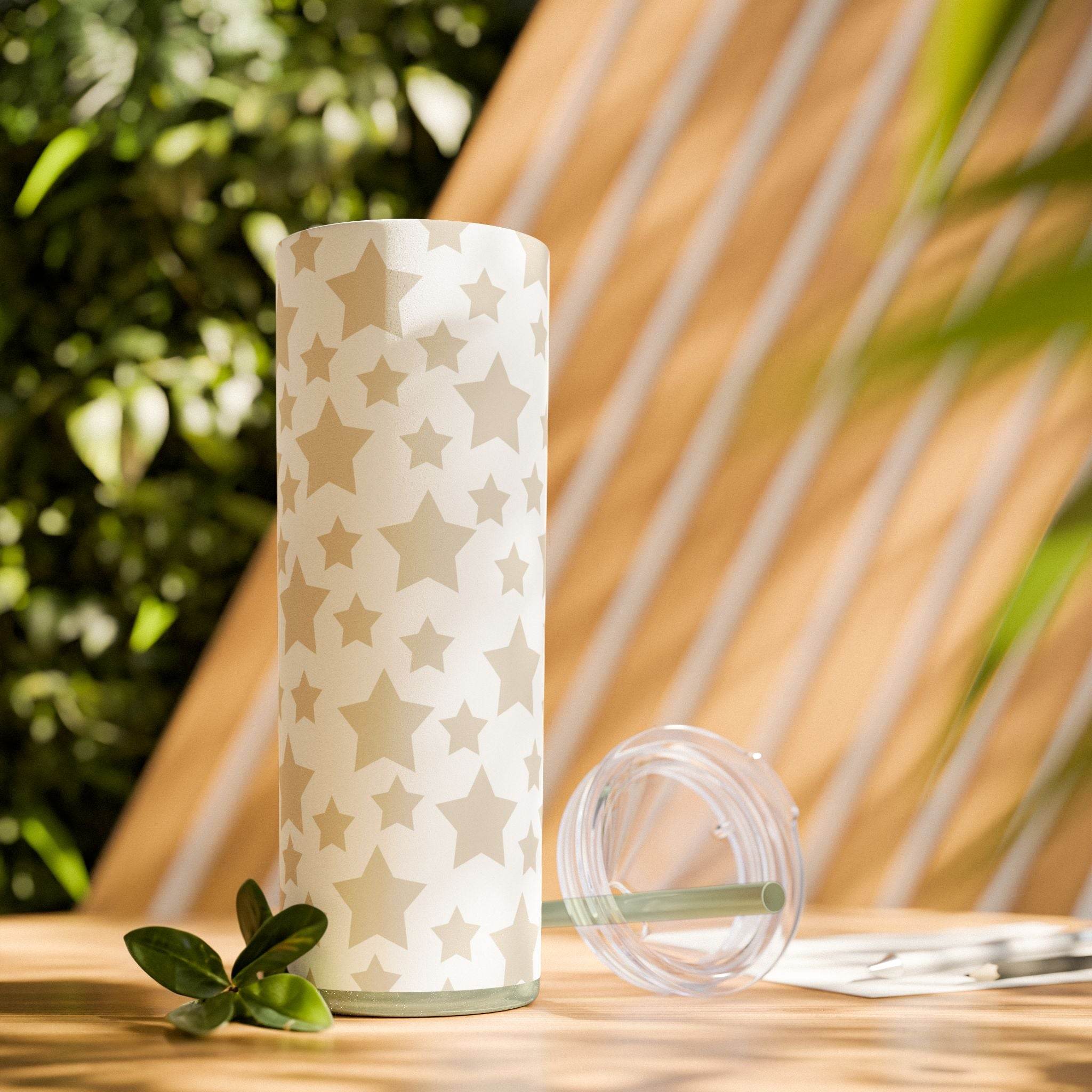 Celestial Sipper Skinny Tumbler with Straw - Esmeralda Ecostore
