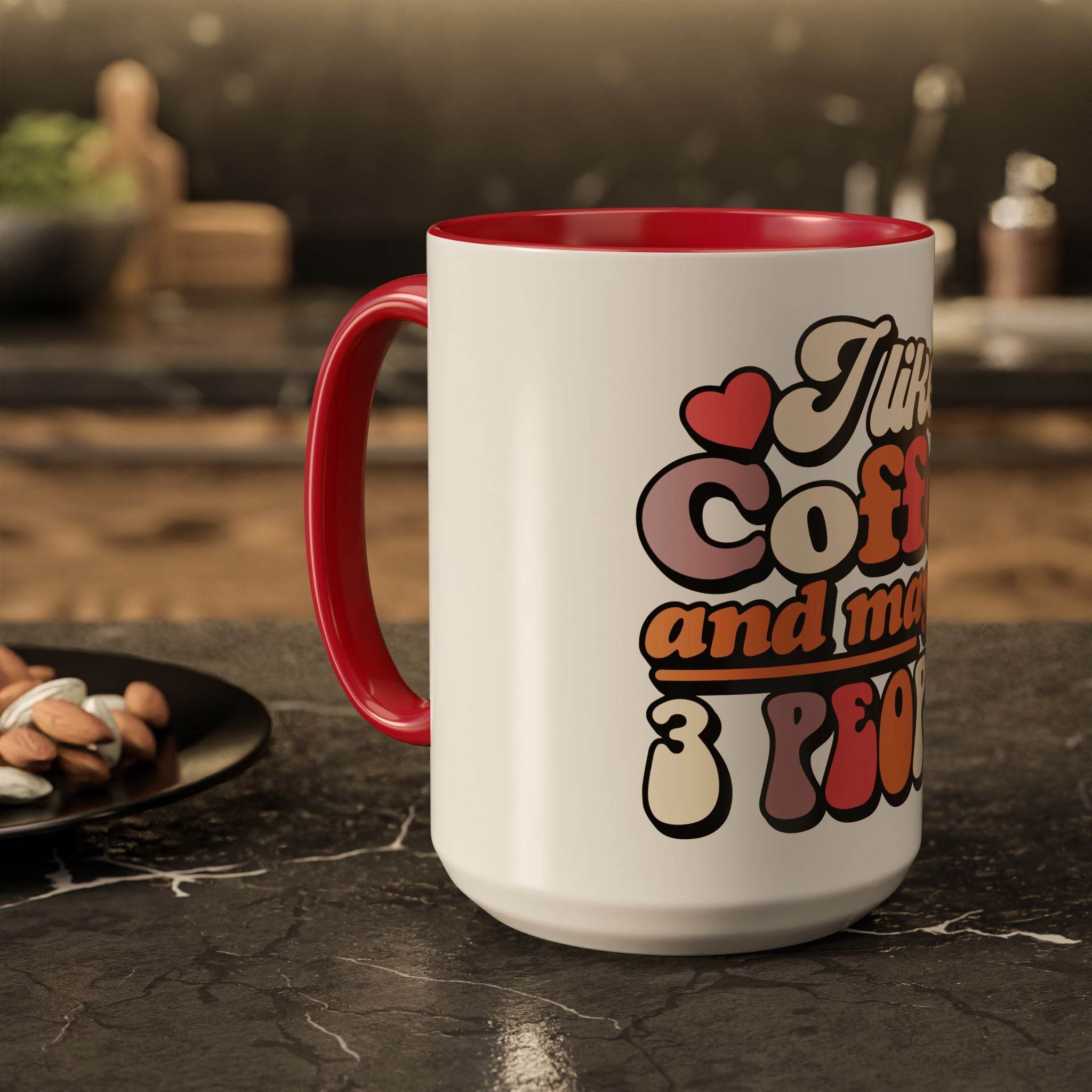 I Like Coffee Colorful Mugs-11oz And 15oz - Esmeralda Ecostore