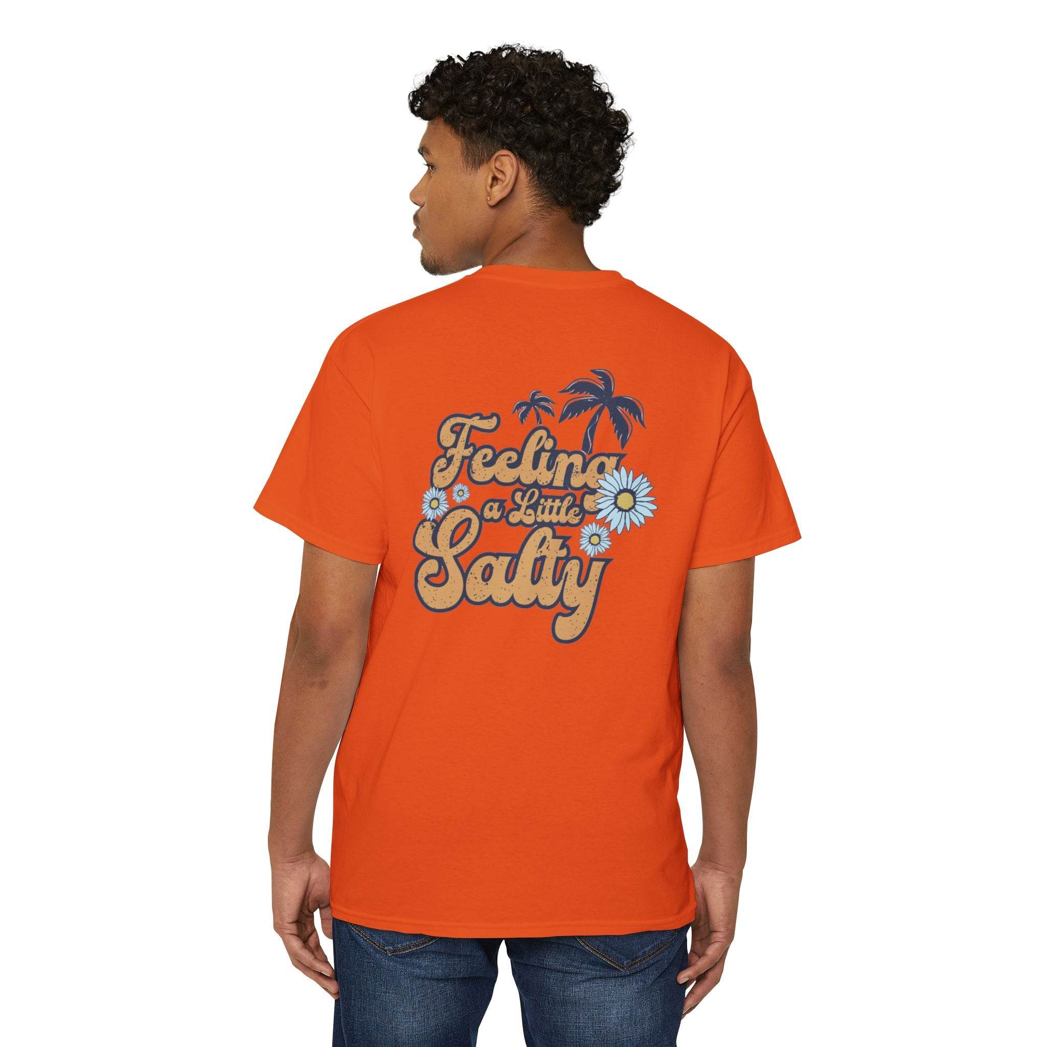 Blue Ocean Unisex Heavy Cotton Pocket Tee - Esmeralda Ecostore
