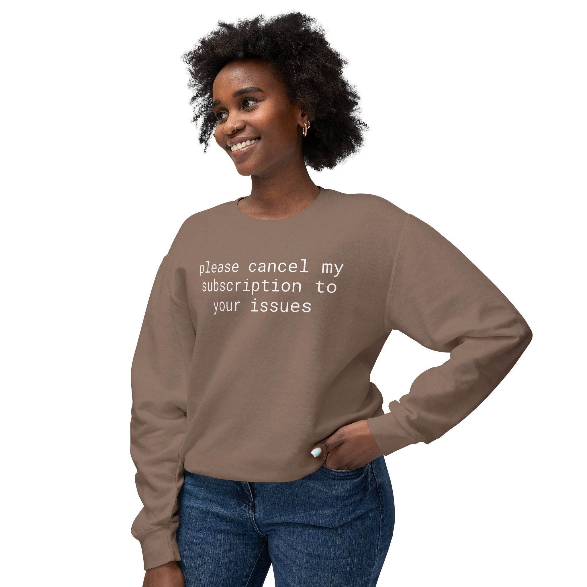 Funny Unisex Lightweight Crewneck Sweatshirt