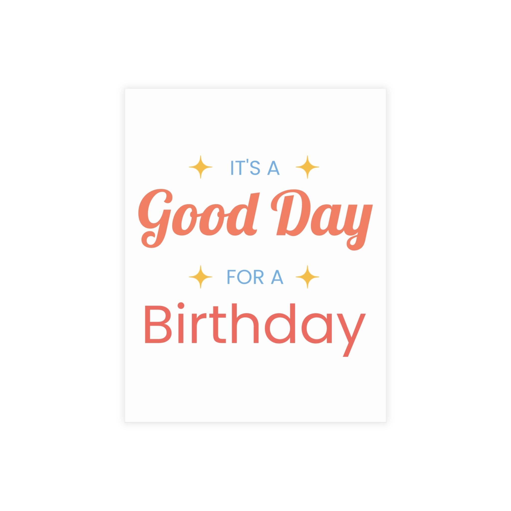 It's a Good Day for a Birthday Postcard Bundles - Esmeralda Ecostore
