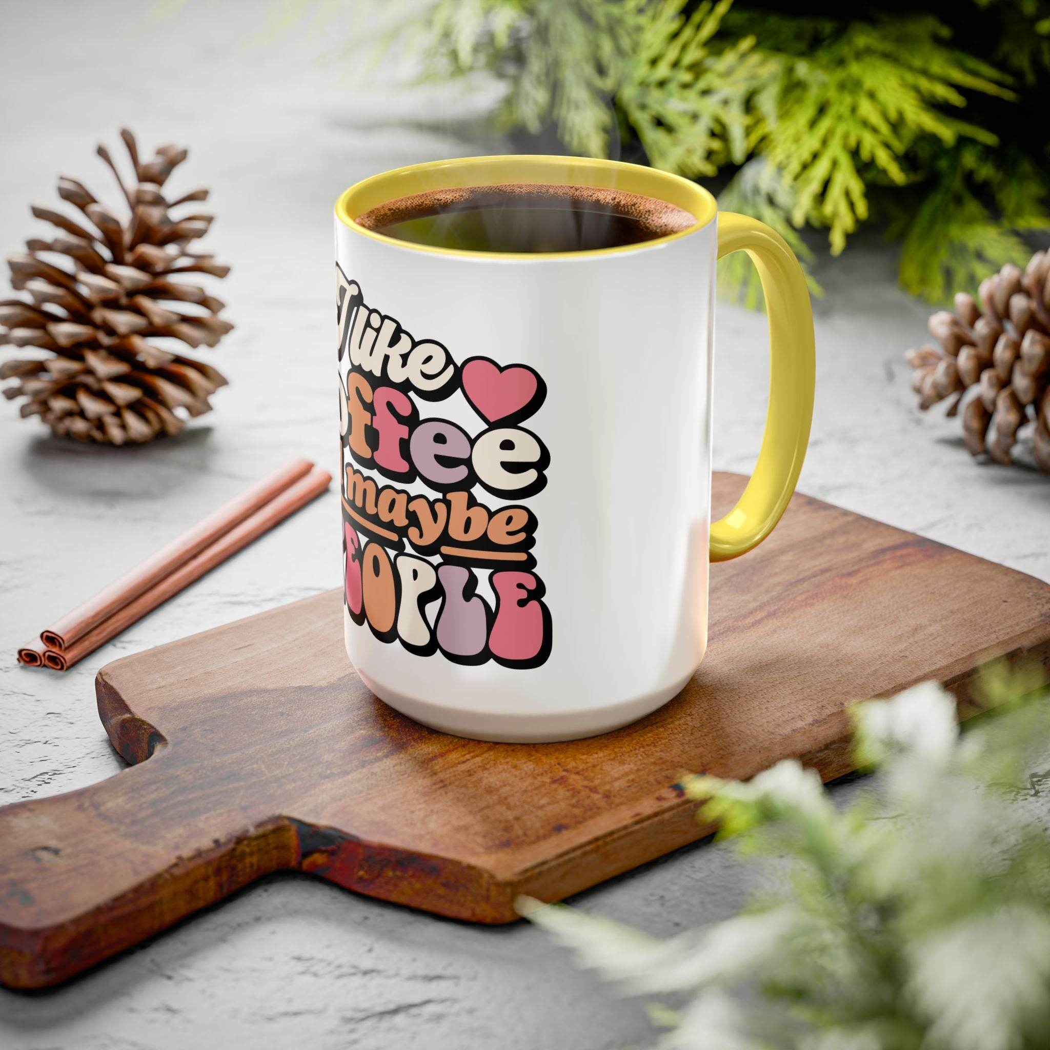 I Like Coffee Colorful Mugs-11oz And 15oz - Esmeralda Ecostore