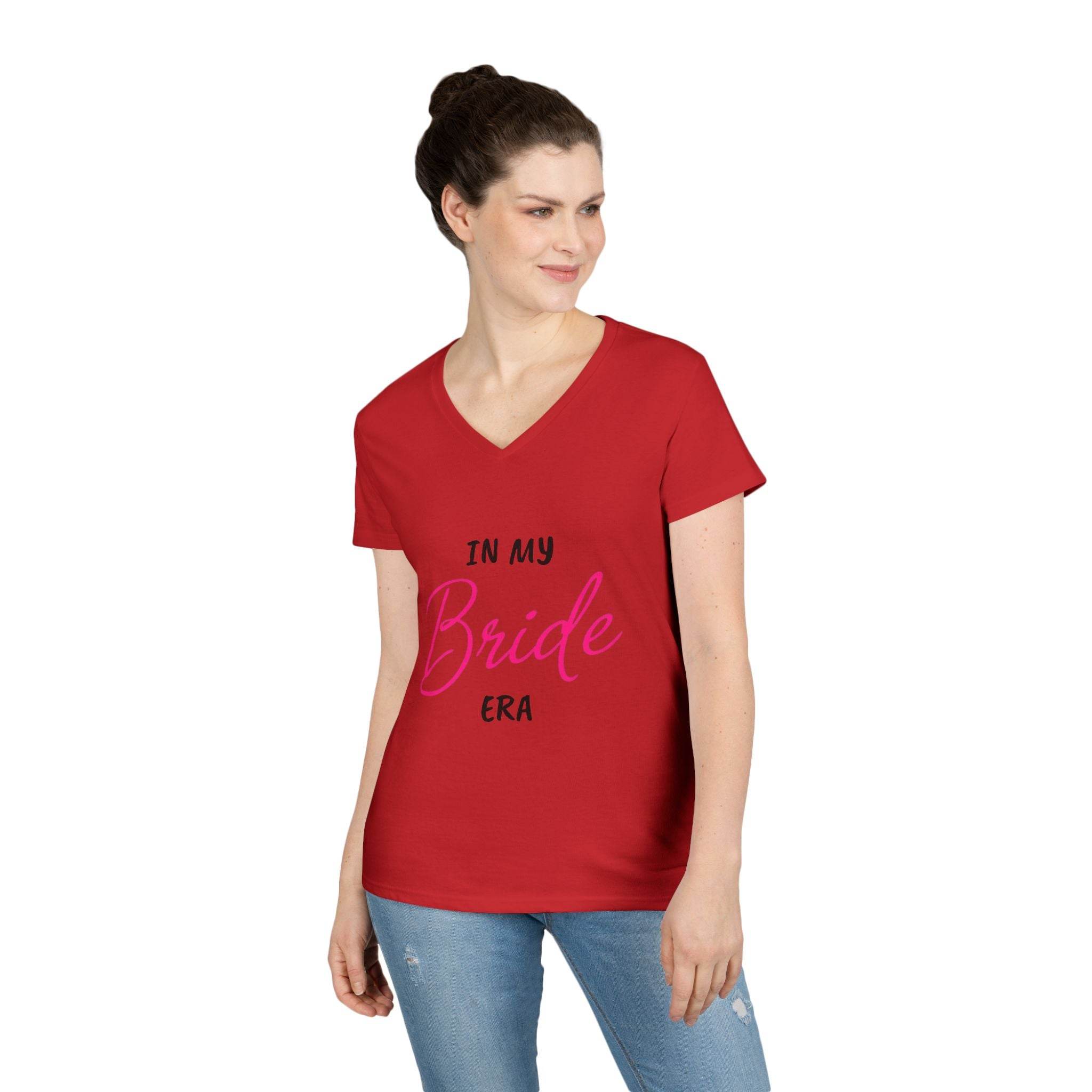 Bride Era Ladies' V-Neck T-Shirt